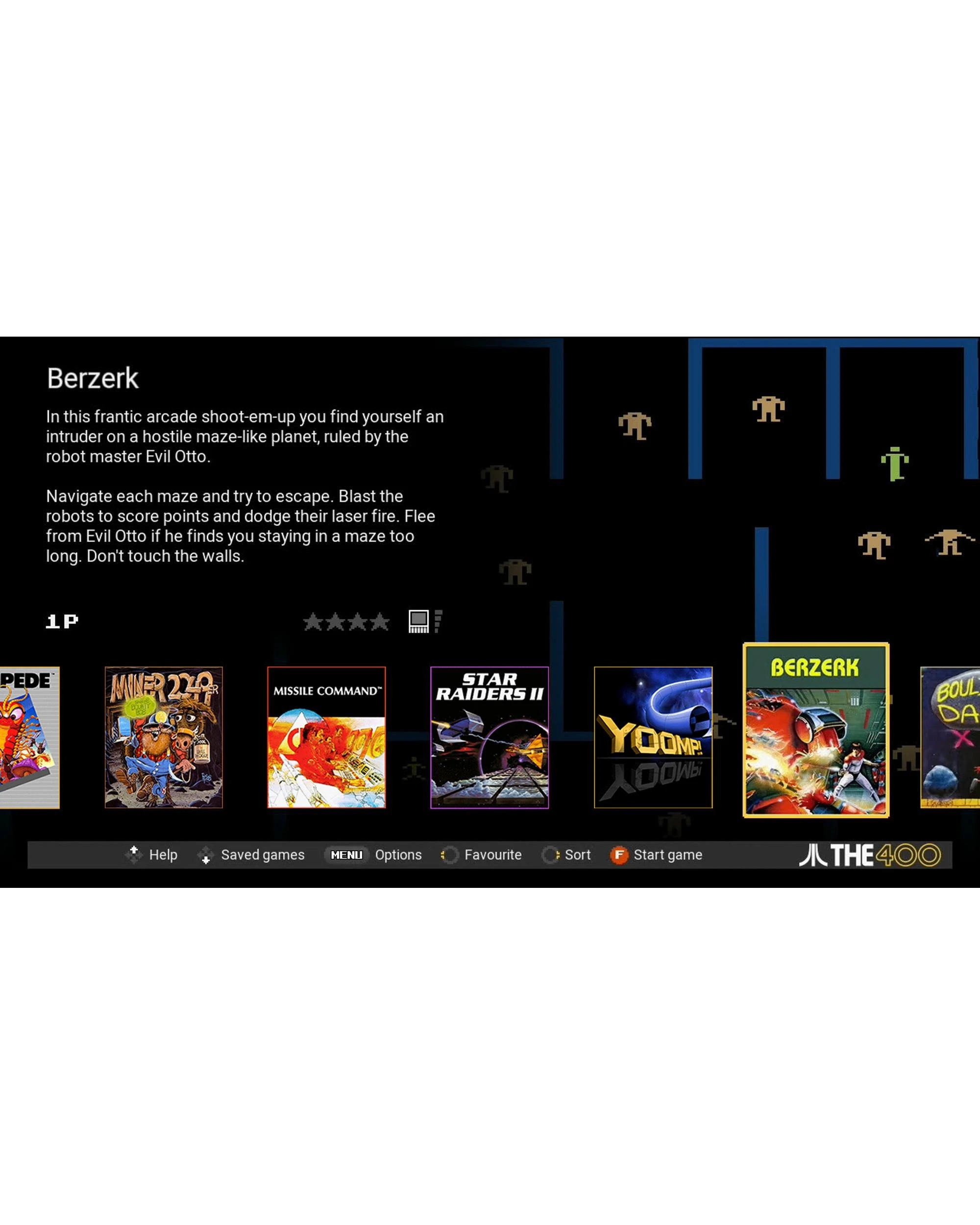 7 Atari THE400 Mini Console - Beige, 7 of 10