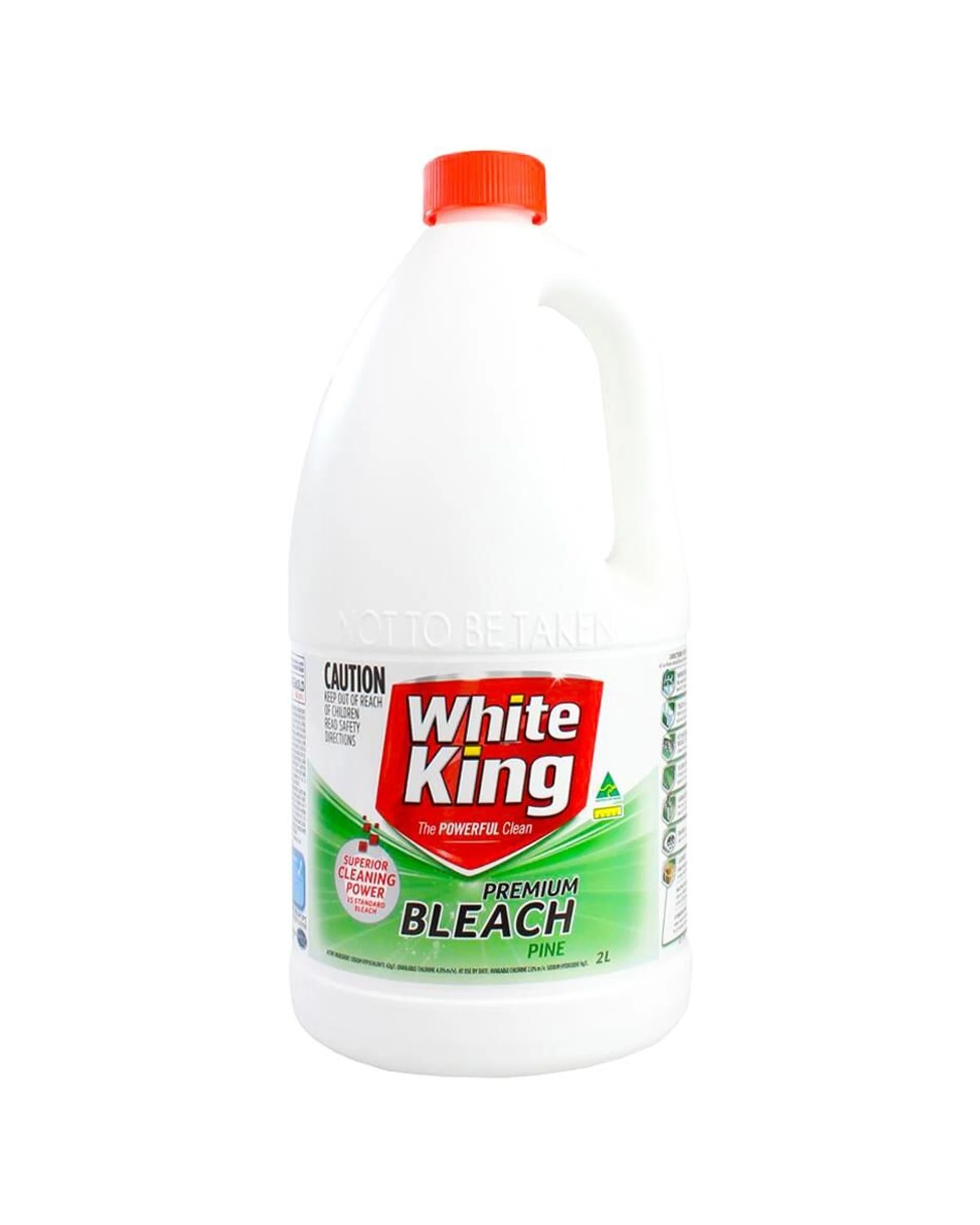 2 White King 6PK Premium Bleach Home Cleaning Liquid 2L Effective Bulk Pack - White, 2 of 4