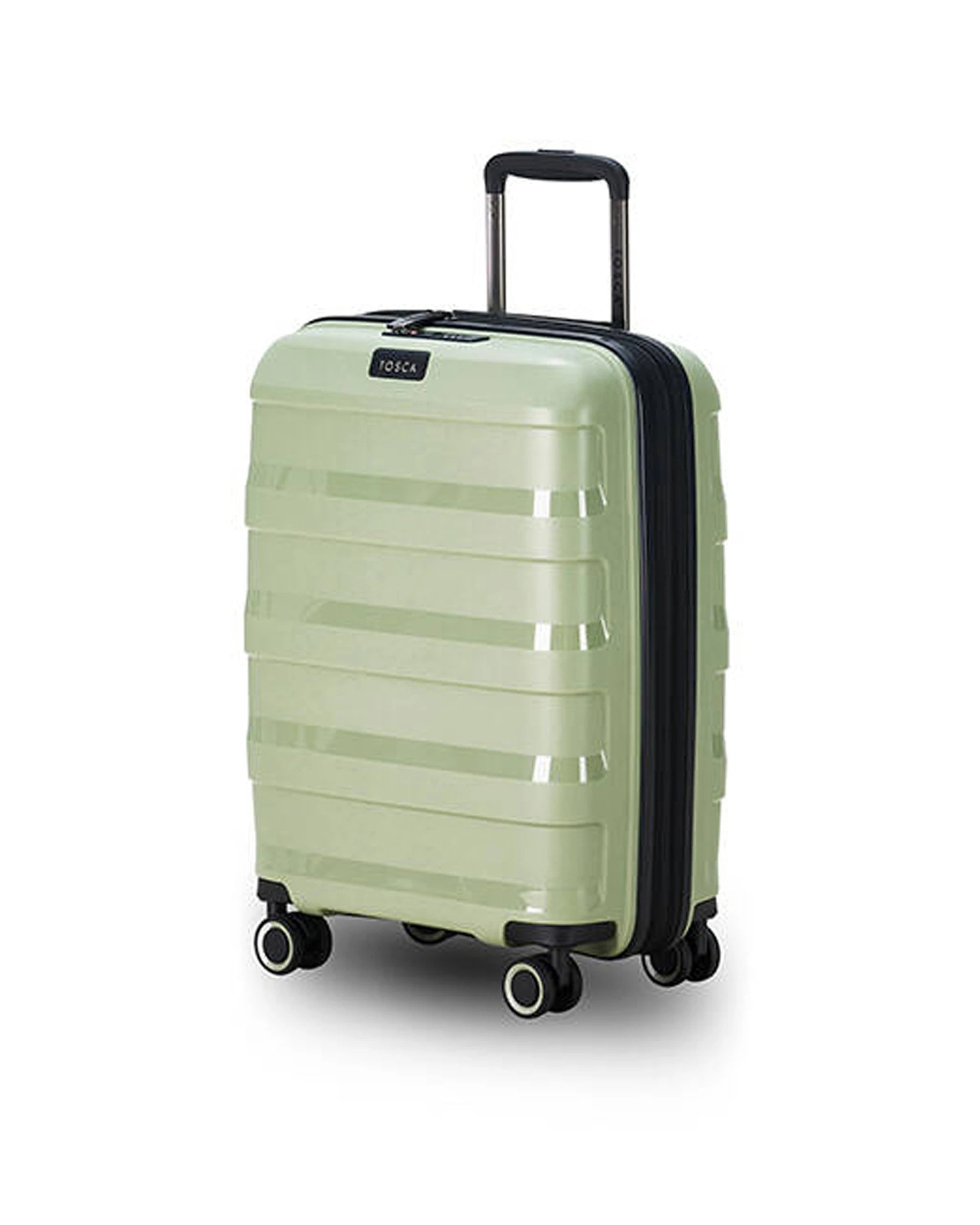 2 Tosca Comet Pp 20" Suitcase Luggage Trolley - Green, 2 of 4