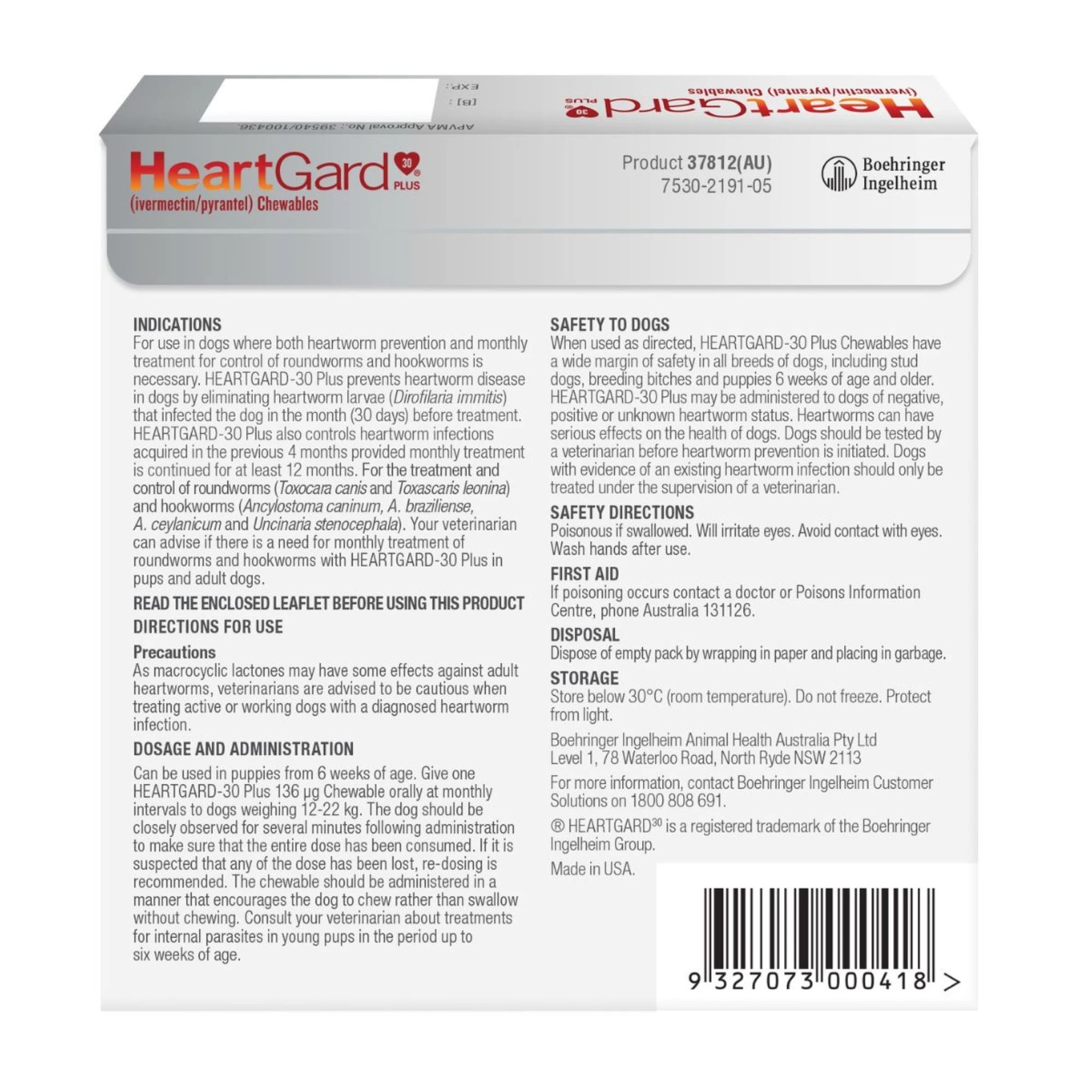 2 Heartgard Plus Green 6, 2 of 2