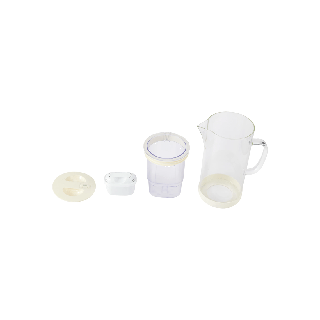 5 2.4L Glass Water Jug with Filter, 5 of 6