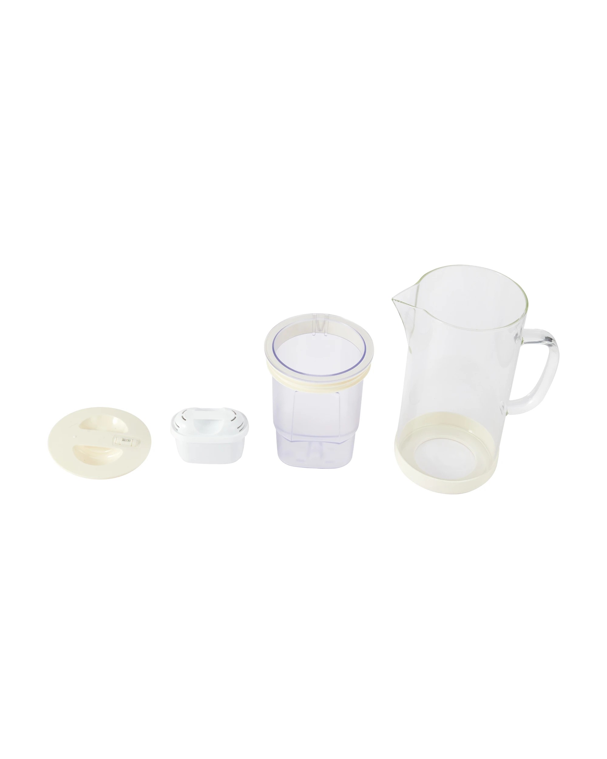 5 2.4L Glass Water Jug with Filter, 5 of 6