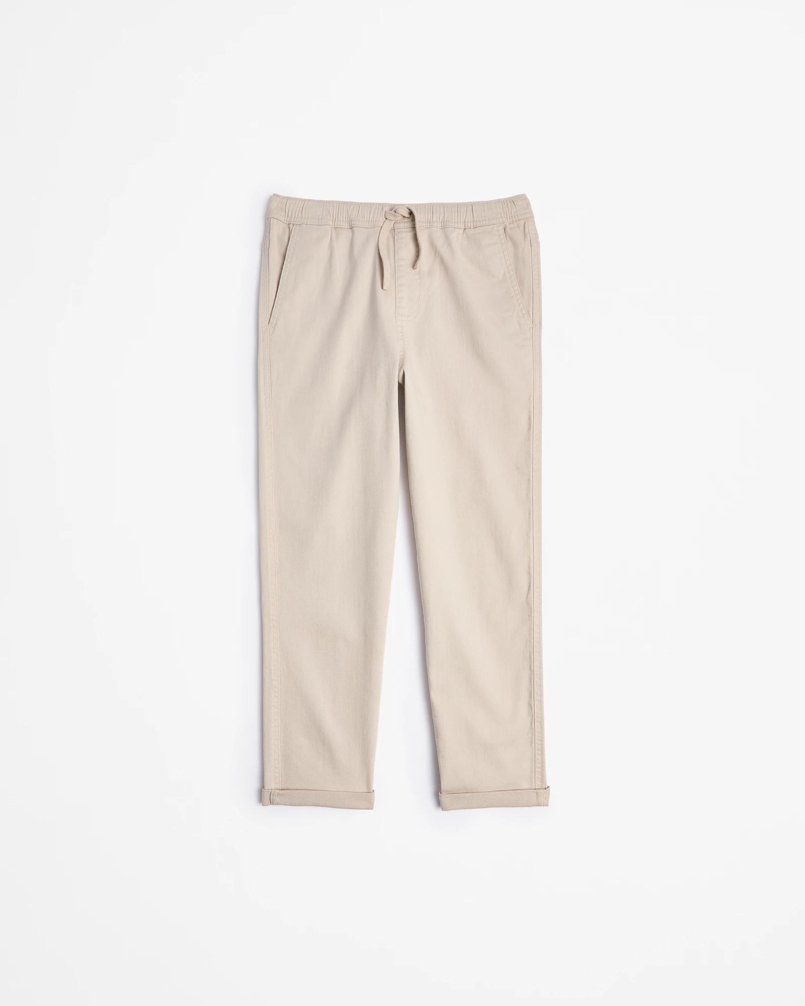 4 Target Youth Pull On Chino Pants STONE, 4 of 5