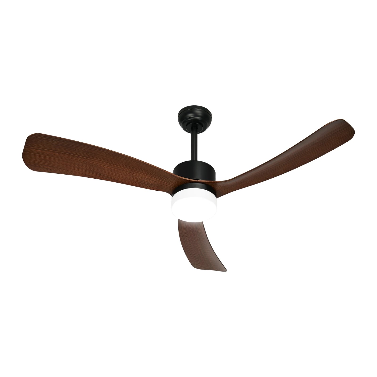1 Vevare 52" Ceiling Fan With LED Light DC Motor 5 Speed Fans Remote Control - Multi, 1 of 10