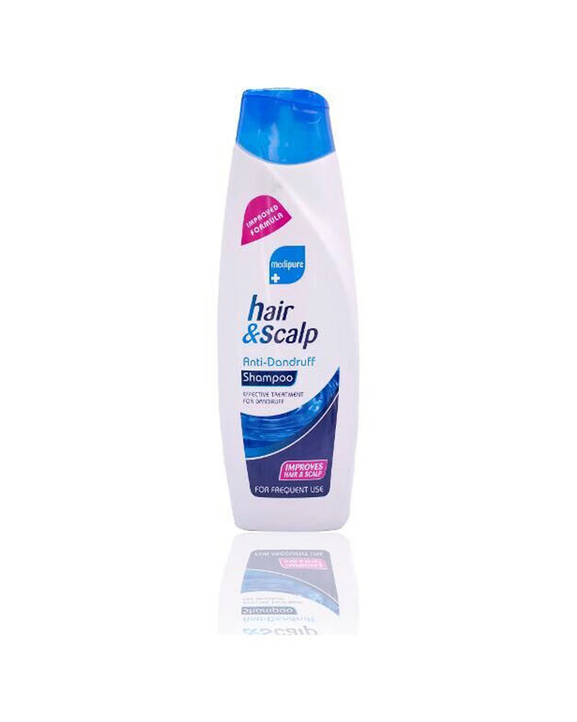2 Medipure 6PK Hair & Scalp Anti-Dandruff Shampoo Suitable For All Hair Types 400ml - Multi, 2 of 6