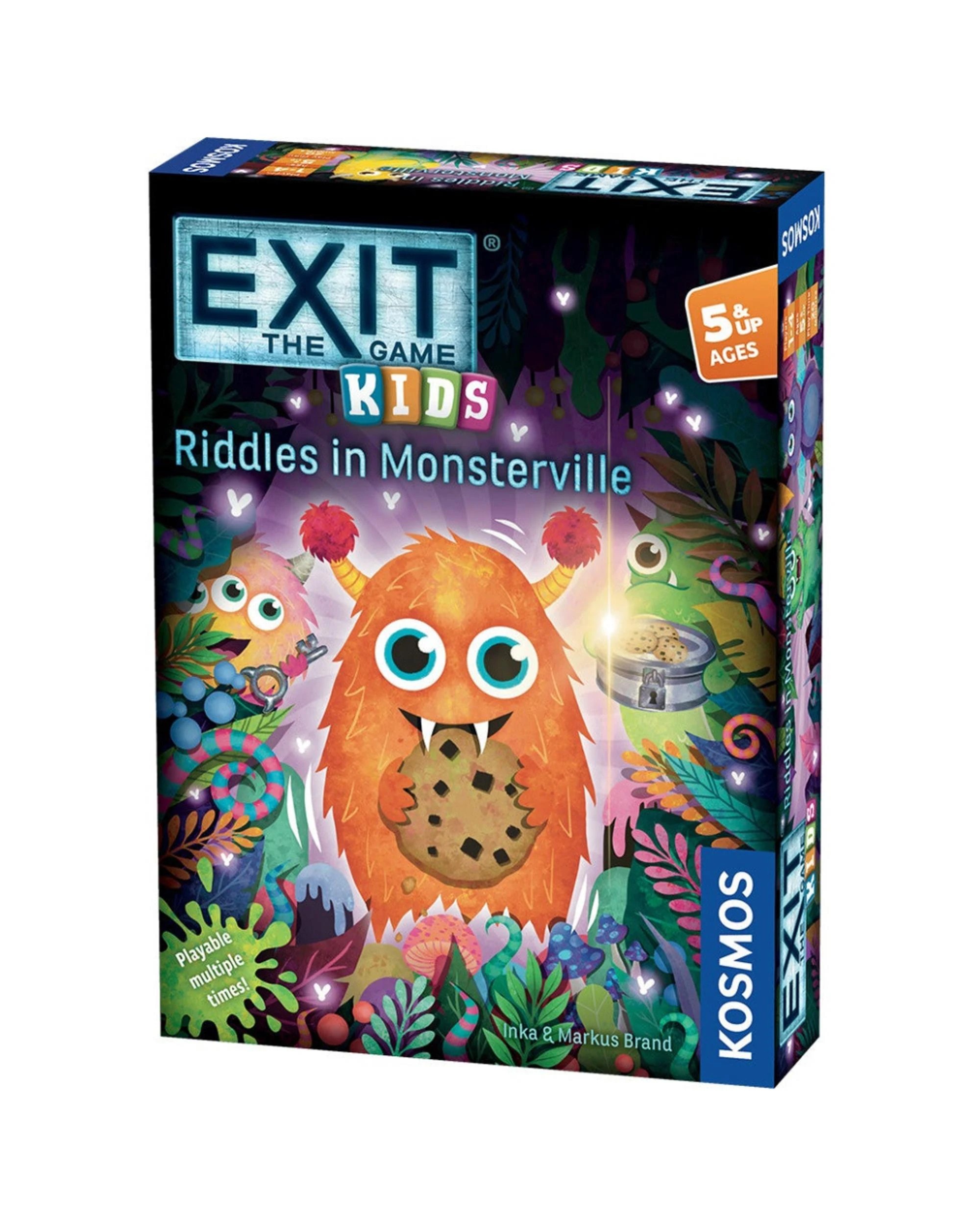 1 Exit The Game Kids Riddles In Monsterville Puzzle Game, 1 of 6