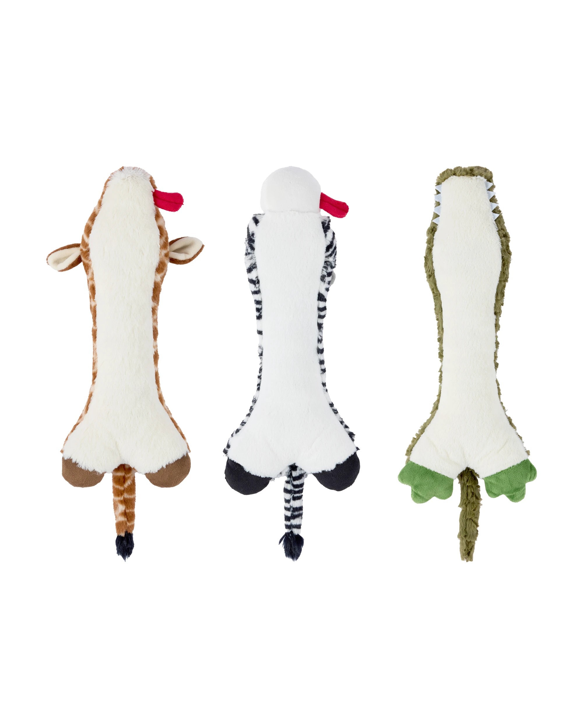 3 Pet Toy Shaker Plush - Large, Assorted, 3 of 7