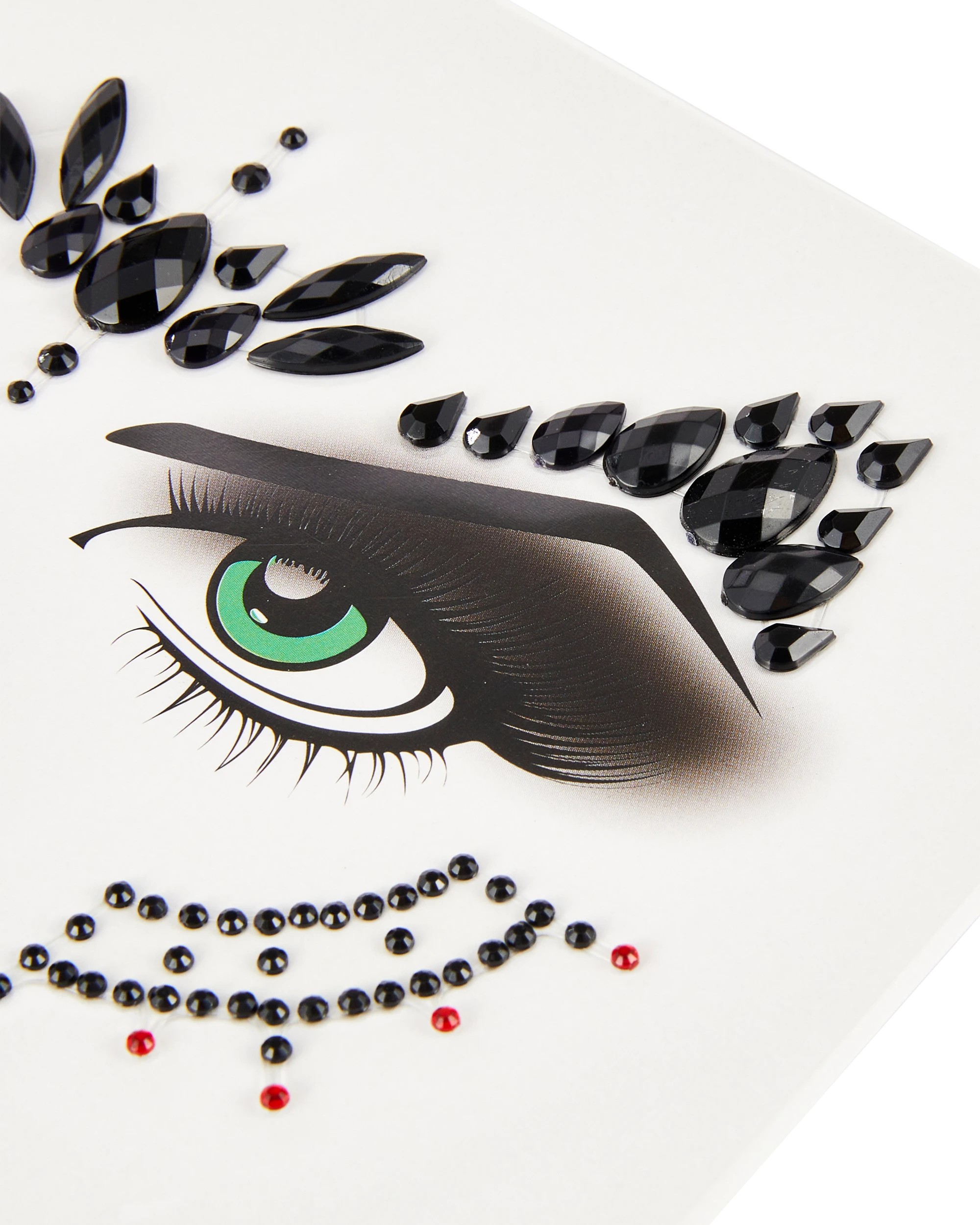 2 OXX Beauty 125 Pack Halloween Face Gems - Spider Siren, 2 of 7