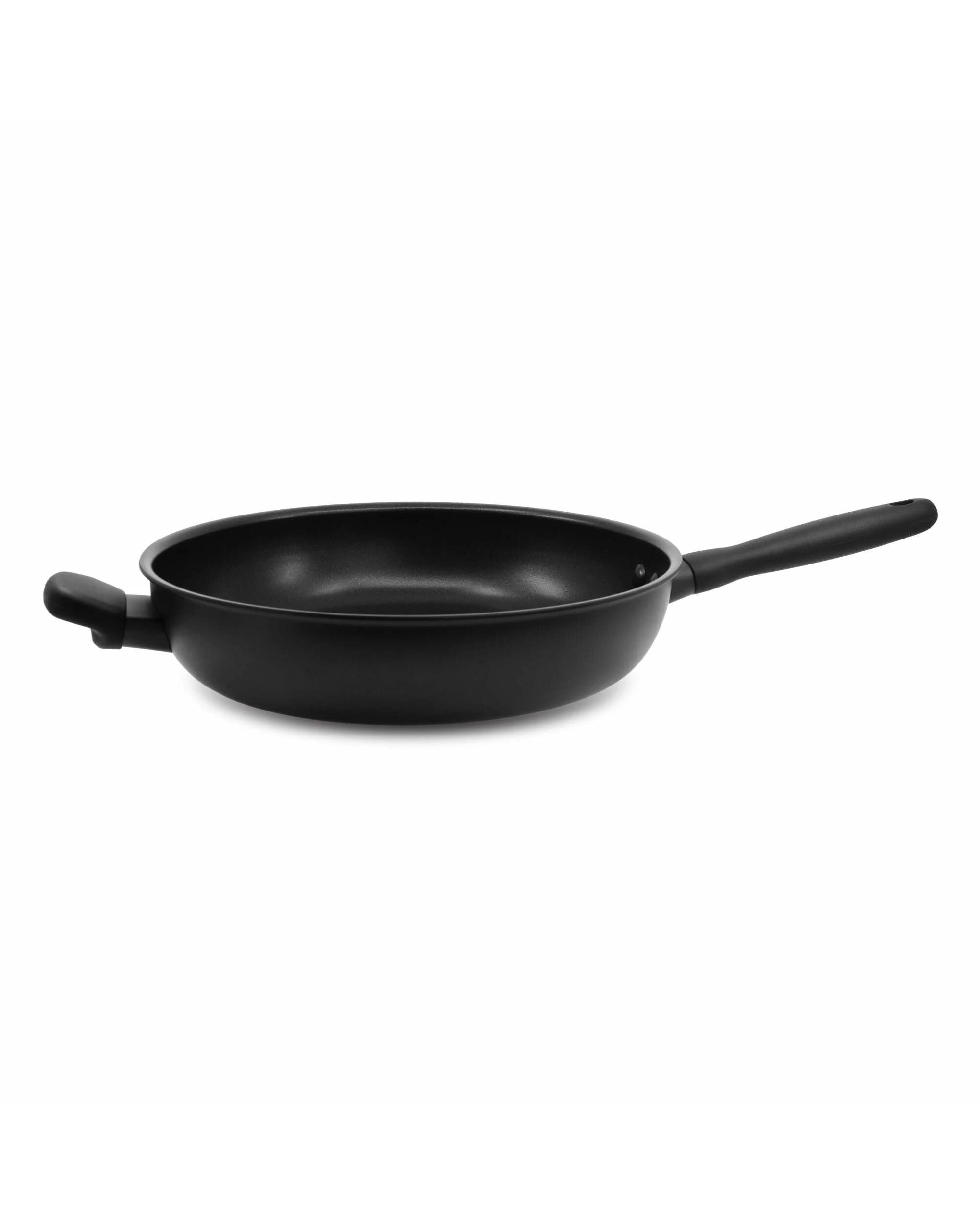 1 Meyer Midnight Series Nonstick Induction Frypan 30cm - Black, 1 of 1