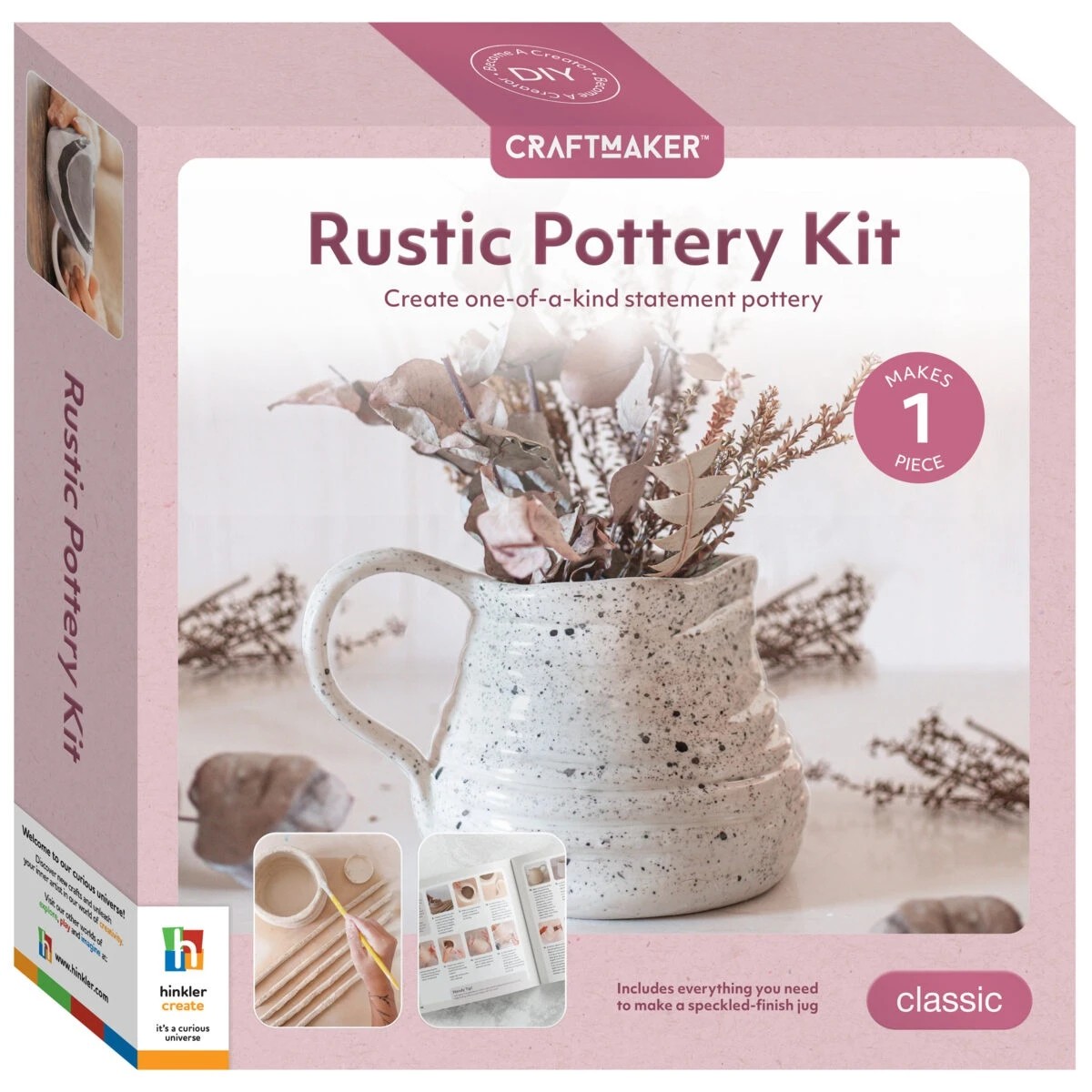 1 Craft Maker Rustic Pottery Kit, 1 of 9