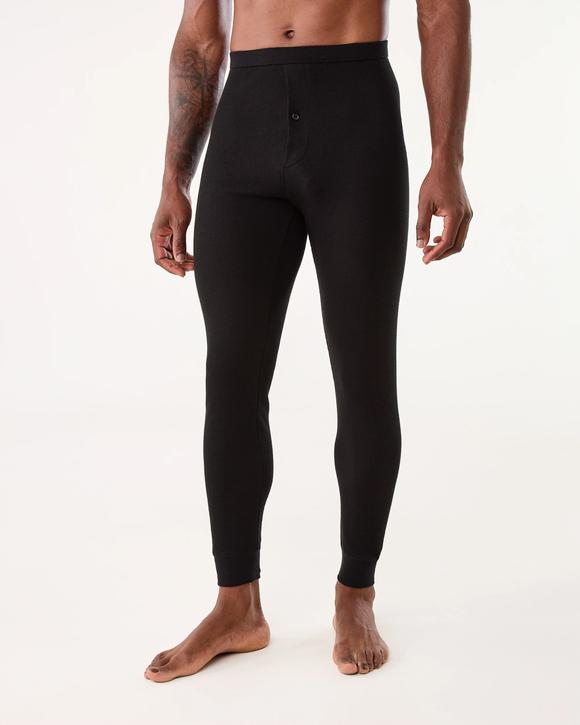 Long Leg Mini Waffle Thermal Pants