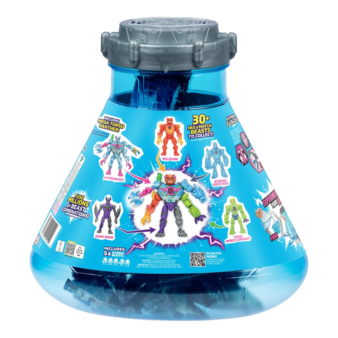 11 MrBeast Lab Hybrids 5 Mix & Match Figures Mega Pack, 11 of 11