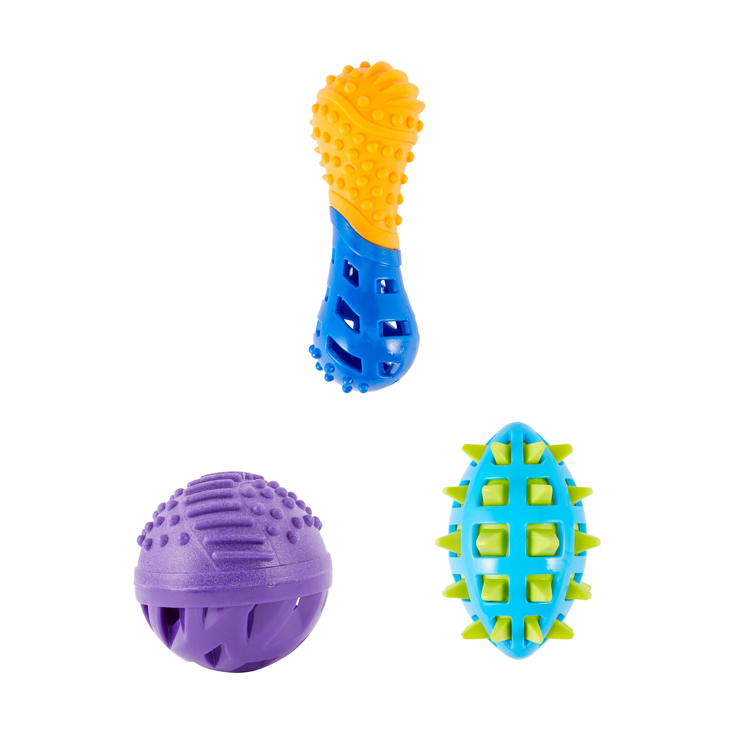 2 Pet Toy Breathable Ball - Assorted, 2 of 3