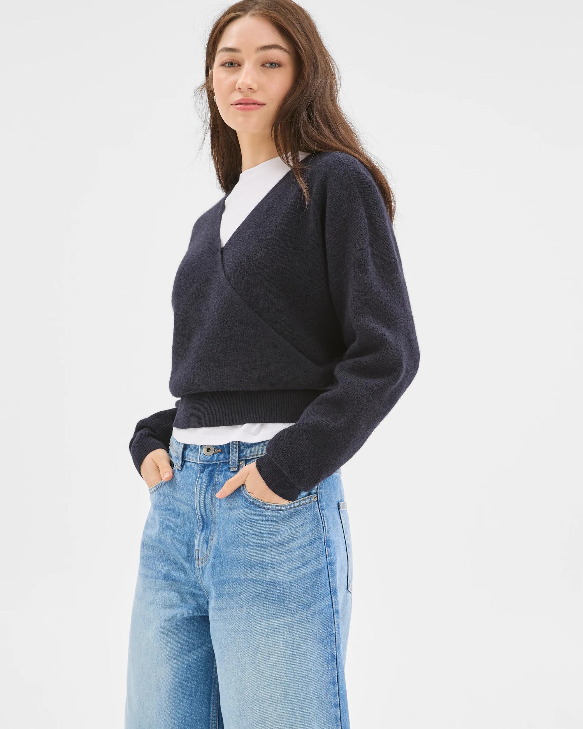 4 Lily Loves Australian Cotton Blend Denim Jorts PORTOFINO BLUE, 4 of 6