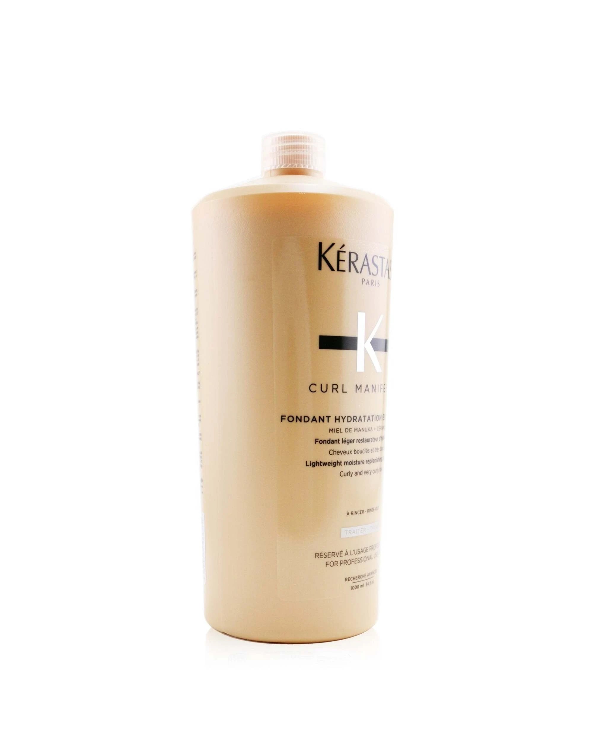 2 Kerastase Curl Manifesto Fondant Conditioner for Curly & Very Curly Hair Salon Size 1000ml/34oz, 2 of 3