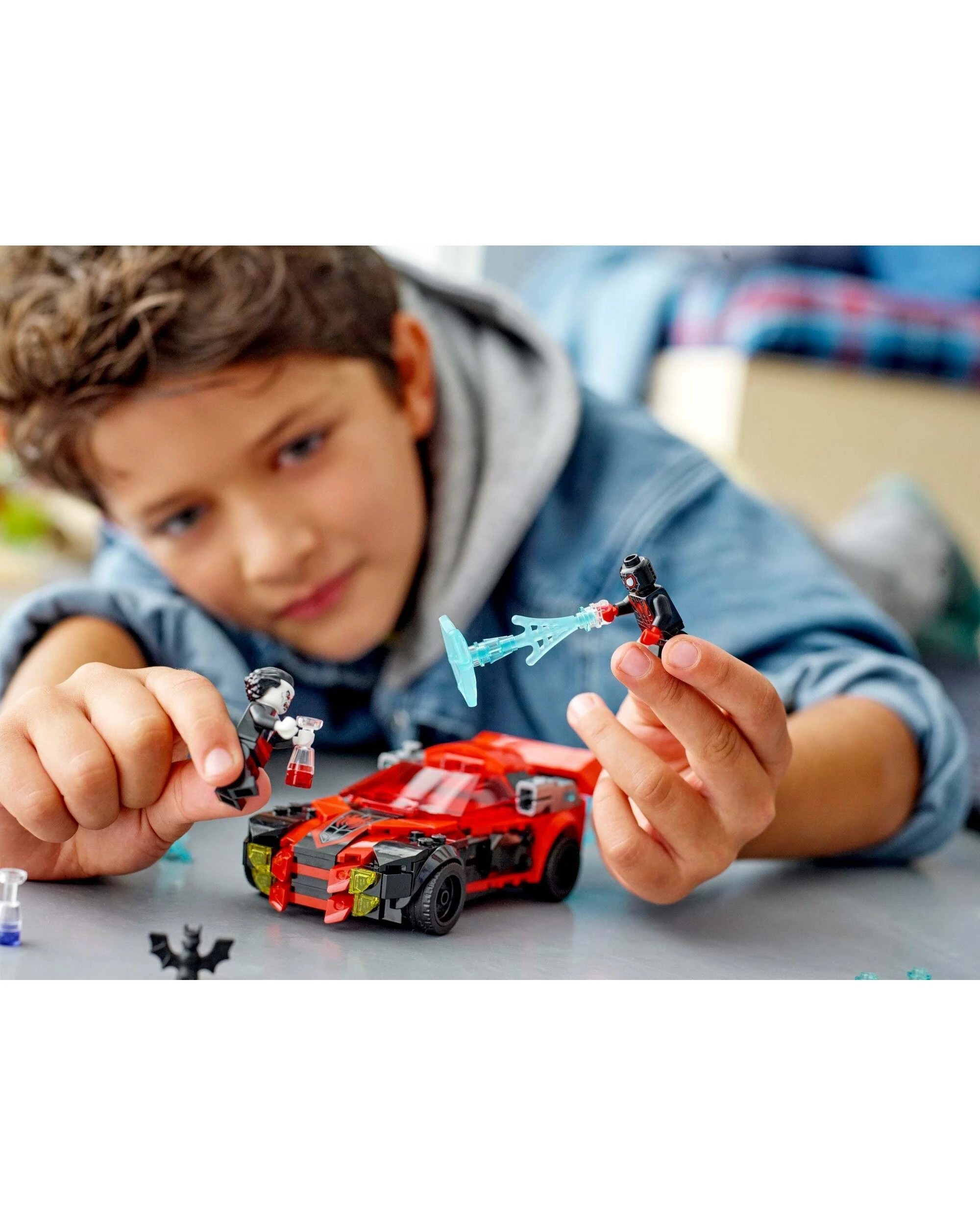 5 LEGO 76244 Miles Morales vs. Morbius Marvel, 5 of 5