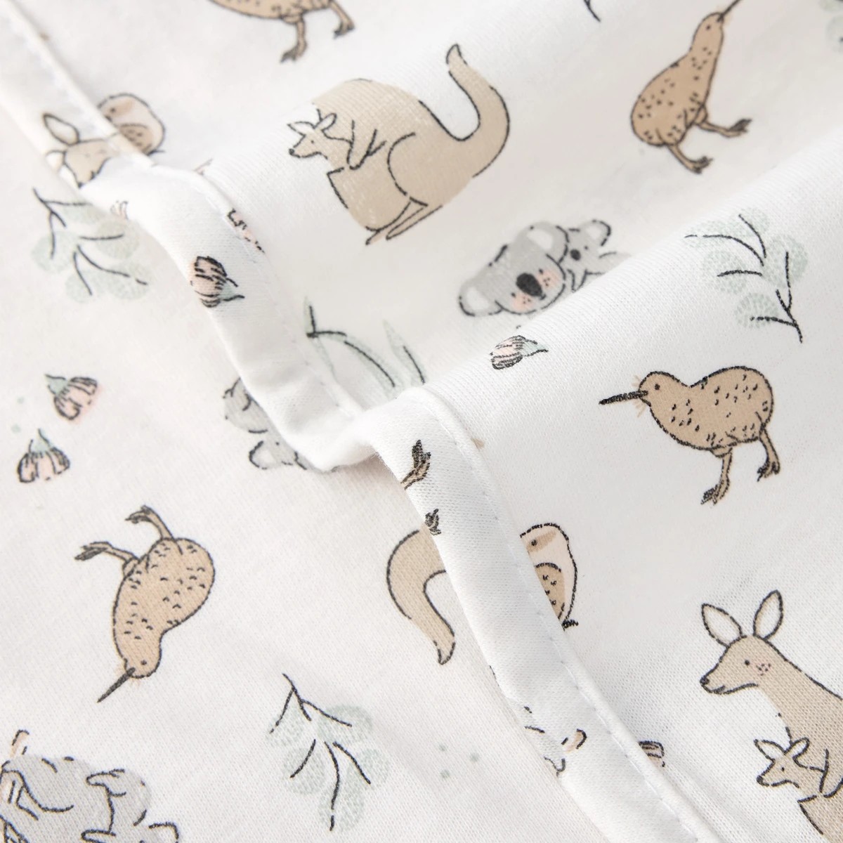 3 Cotton Jersey Blanket - Australiana, 3 of 5