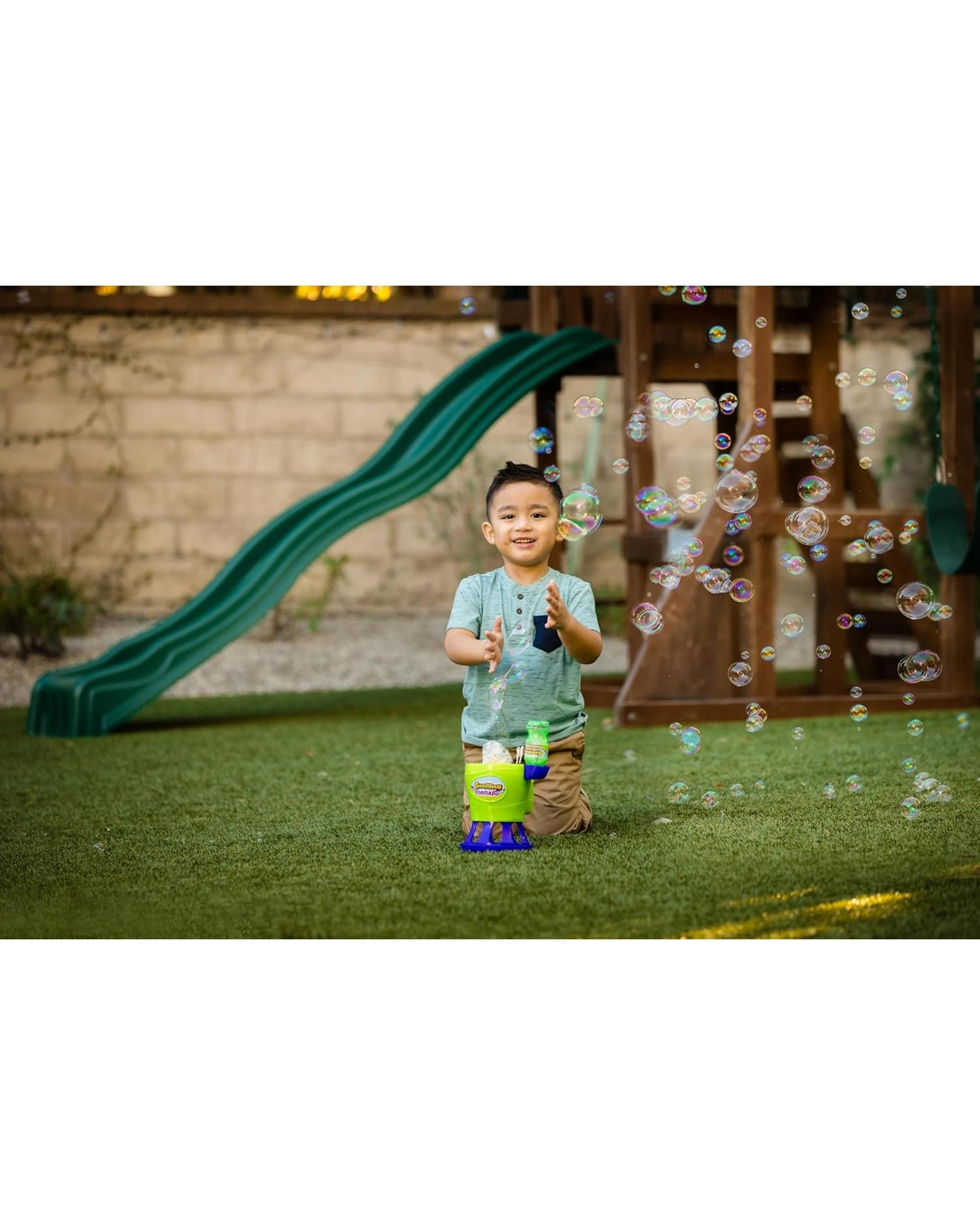 4 Gazillion Bubble Tornado Bubble Machine, 4 of 6