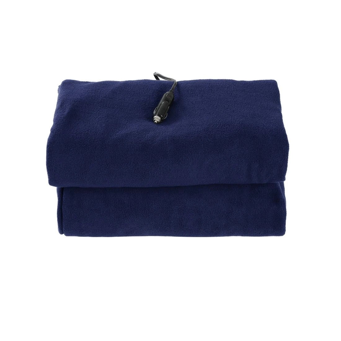 4 Giselle Electric Car Blanket Heated Travel Throw Ultra Soft Polyester 12V Plug Long Cord Portable Road Comfort - blue, 4 of 7