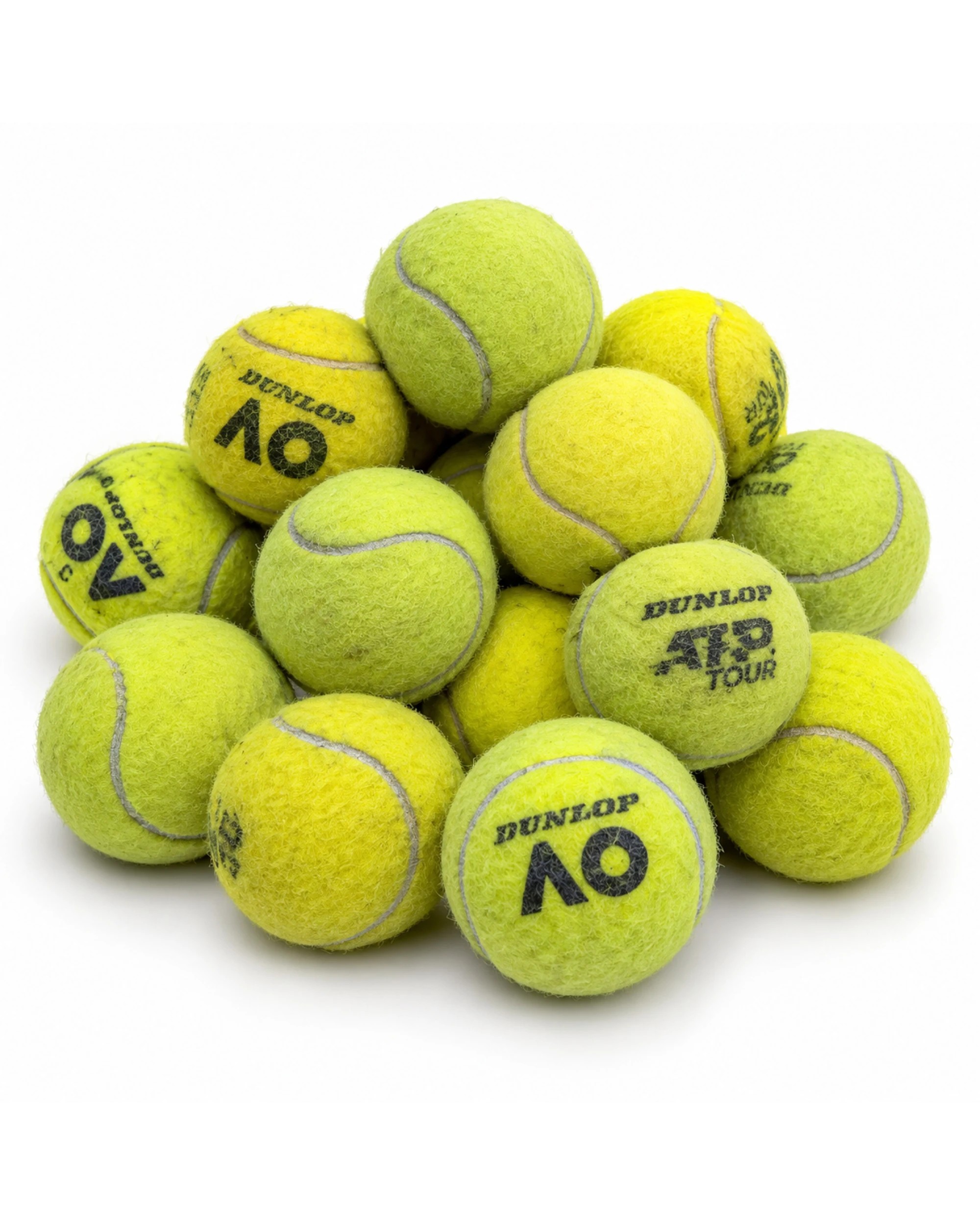 1 BR Home 15 Pack Used Tennis Balls for Kids Dogs and Backyard, 1 of 2