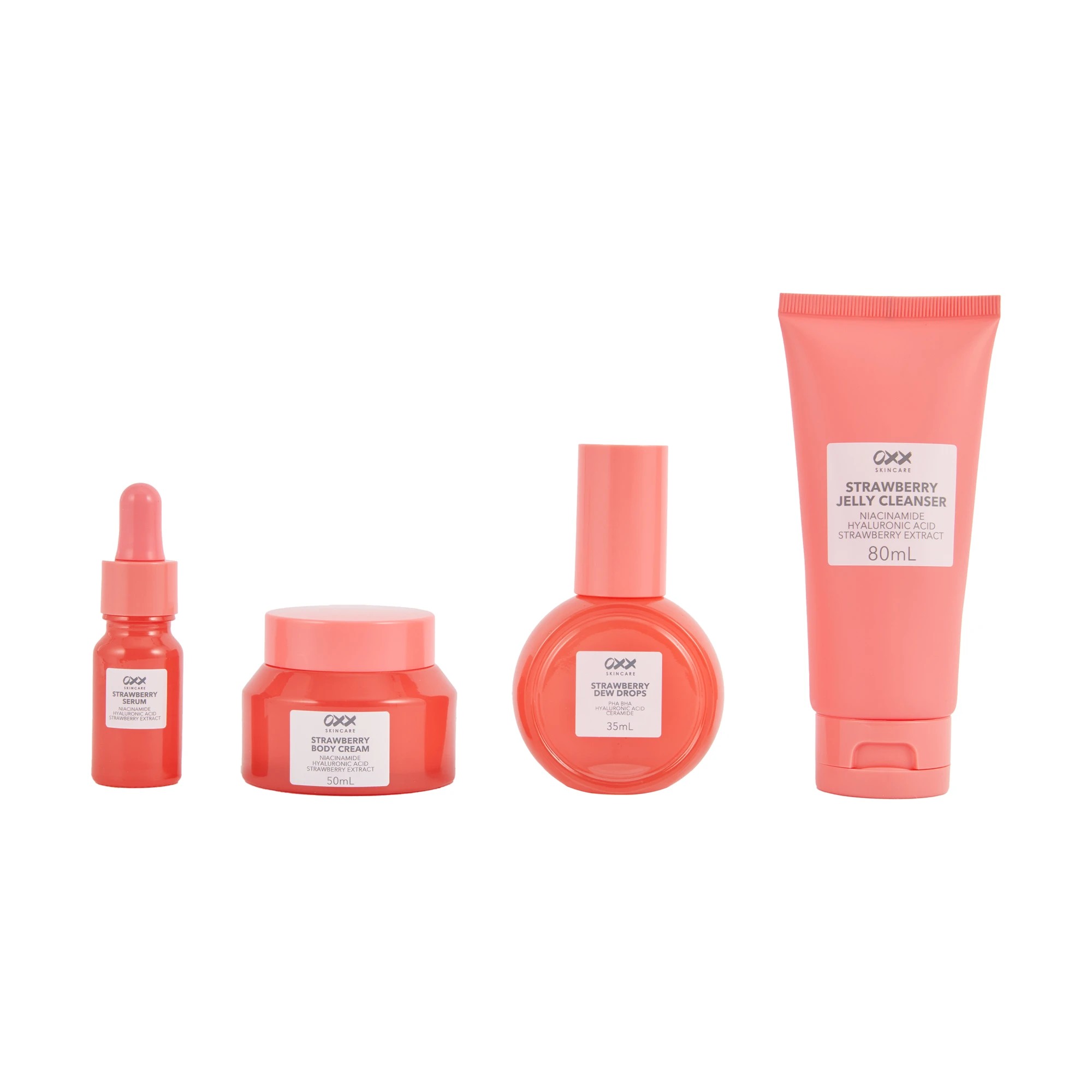 2 OXX Skincare Strawberry Mini Skin Kit, 2 of 8