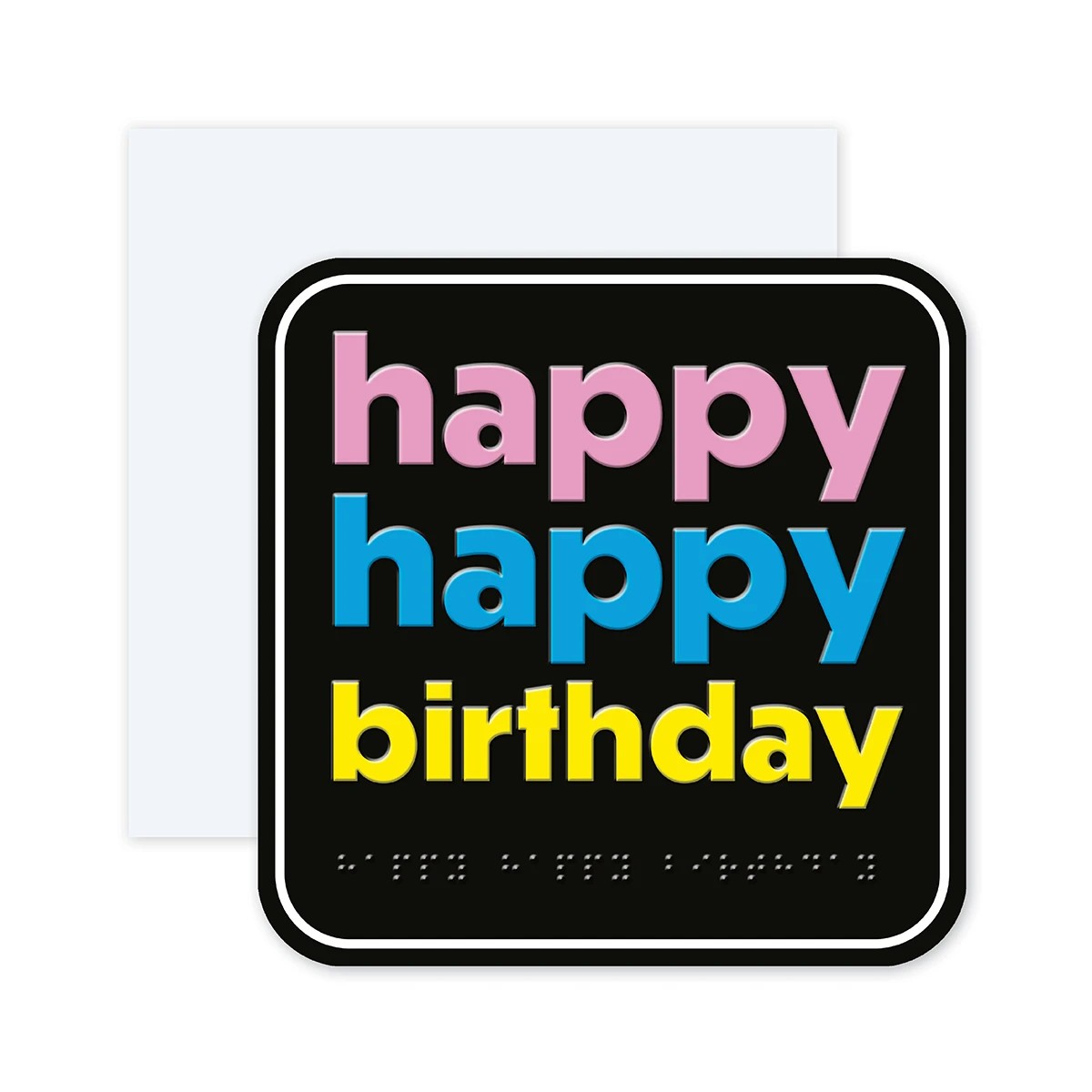 1 Hallmark Birthday Card - Happy Happy Birthday, 1 of 3