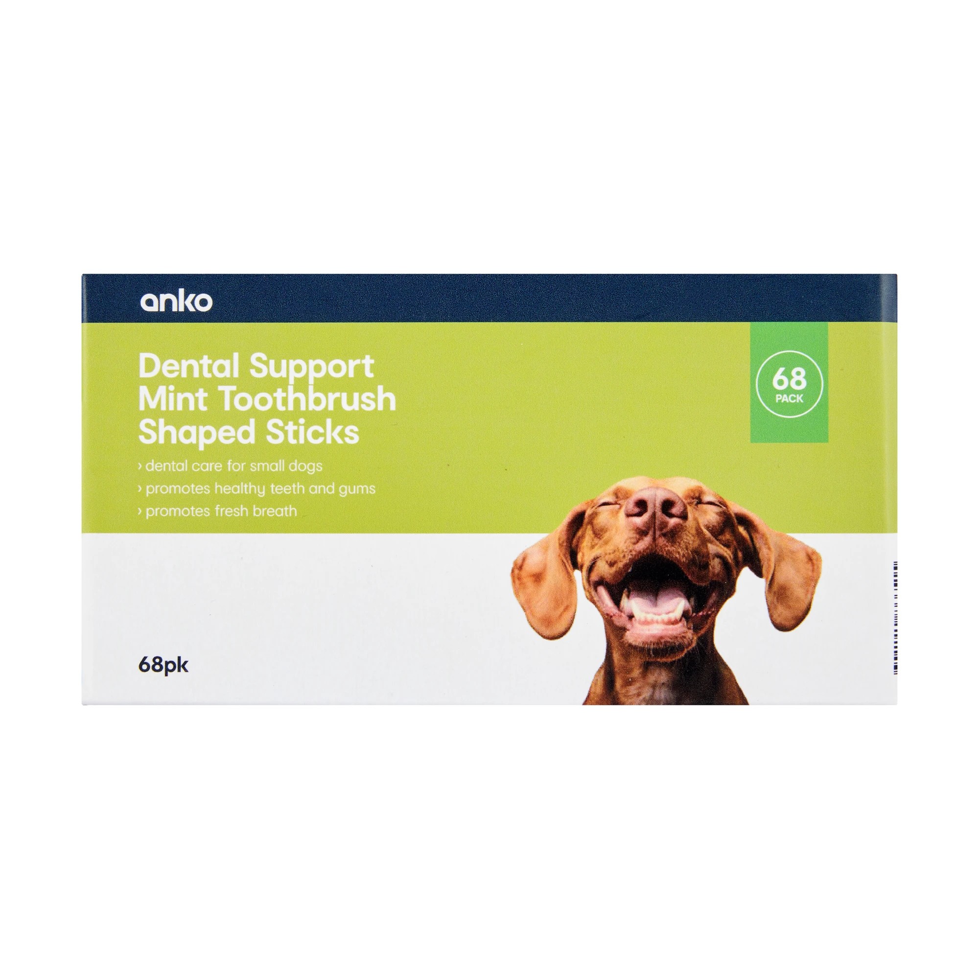 1 68 Pack Pet Treat Dental Toothbrush Bulk - Small, 1 of 3