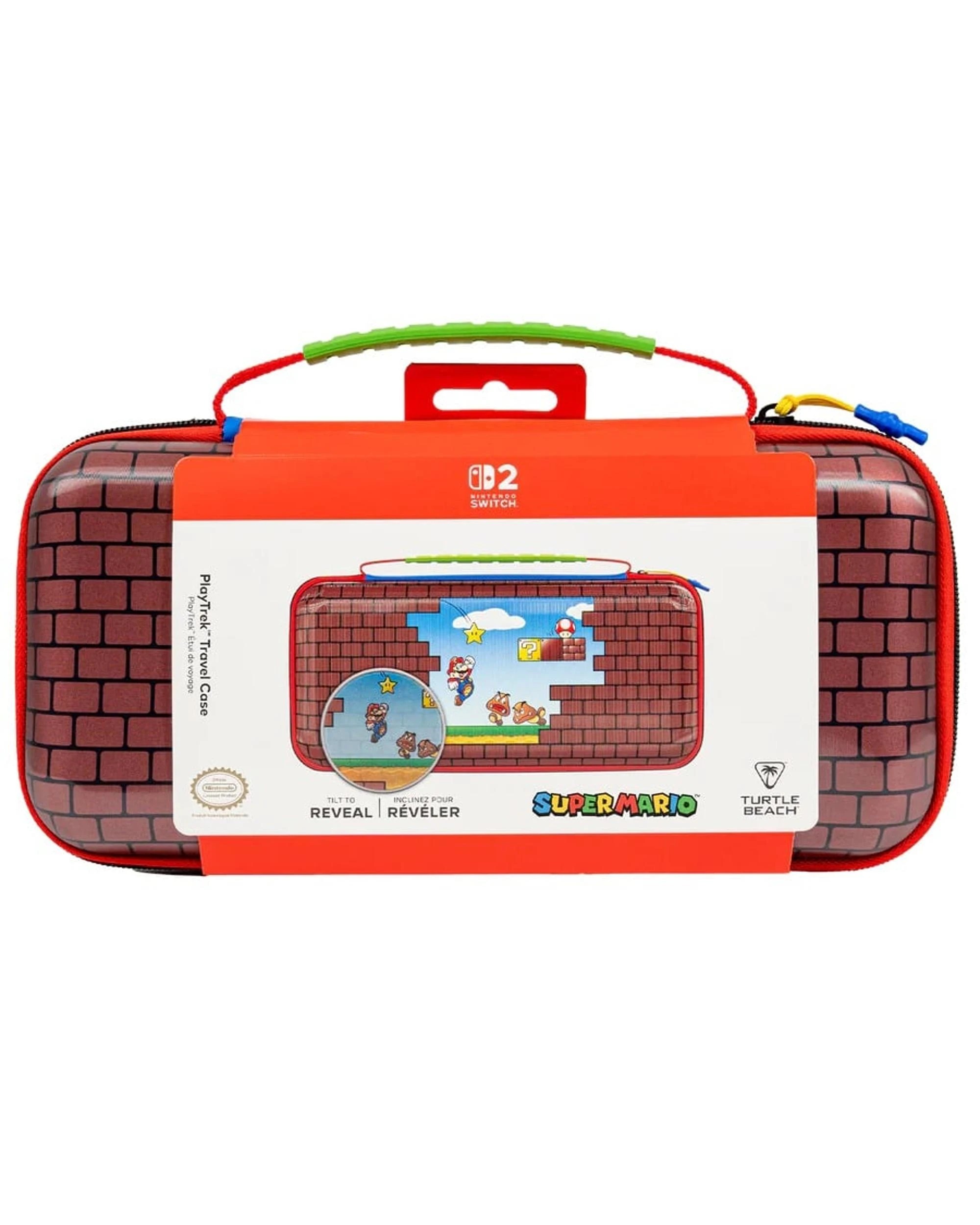 5 Turtle Beach PlayTrek Travel Case for Nintendo Switch 2 - Mario Bricks - Multi, 5 of 5