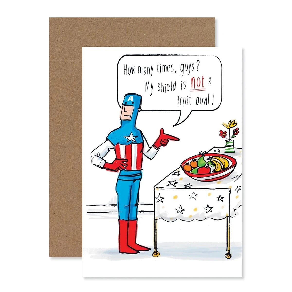 1 Hallmark Card - Captain America, 1 of 3