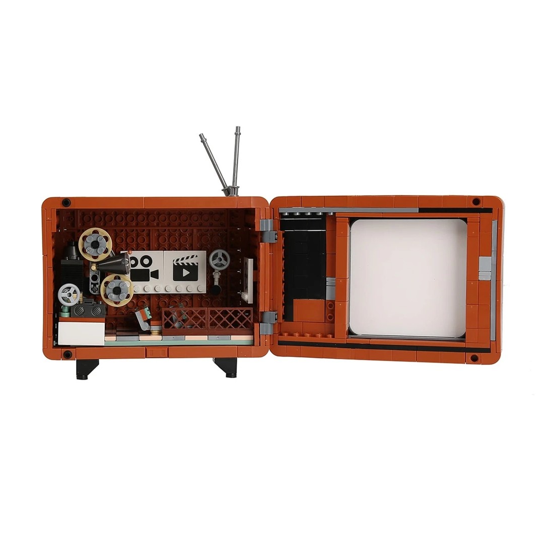 4 535 Pieces Mini Blocks Appliance Series: Retro TV, 4 of 9