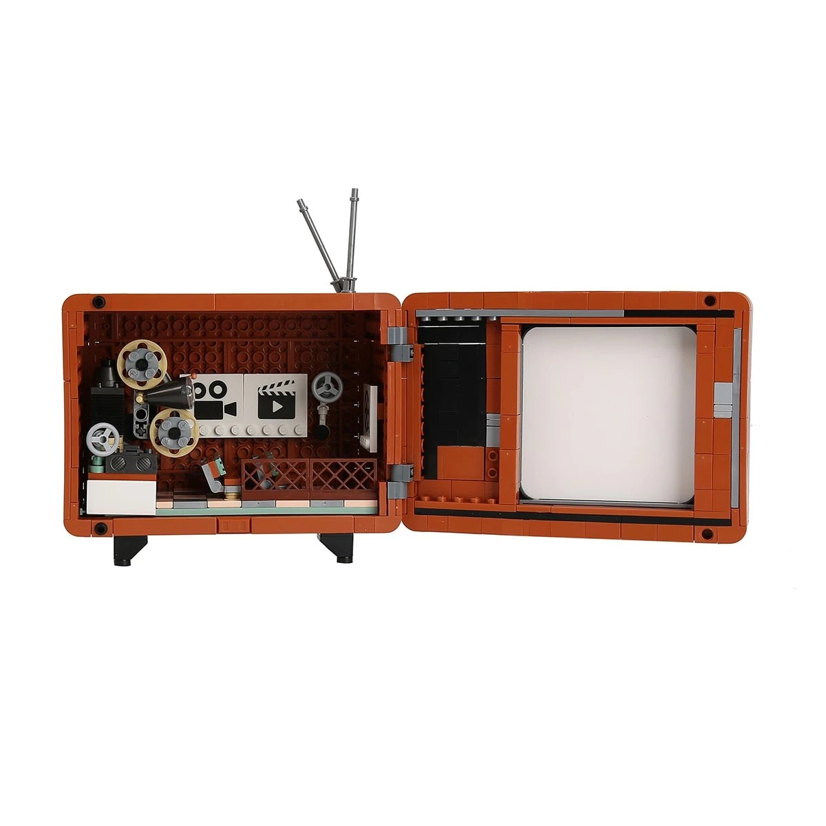 4 535 Pieces Mini Blocks Appliance Series: Retro TV, 4 of 9