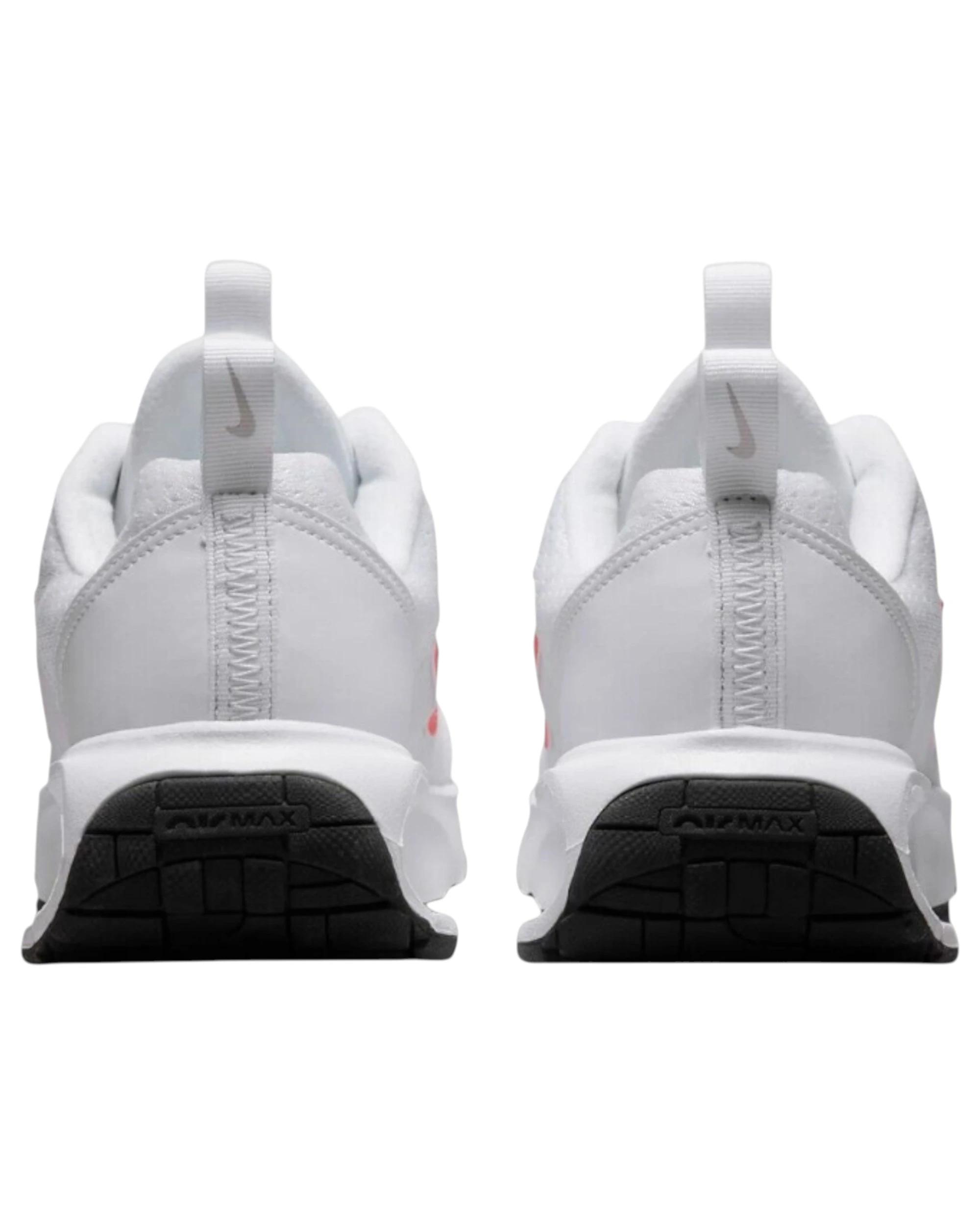 4 Nike Womens Air Max INTRLK Lite White/ Magic Ember Shoes WHITE/ MAGIC EMBER, 4 of 7