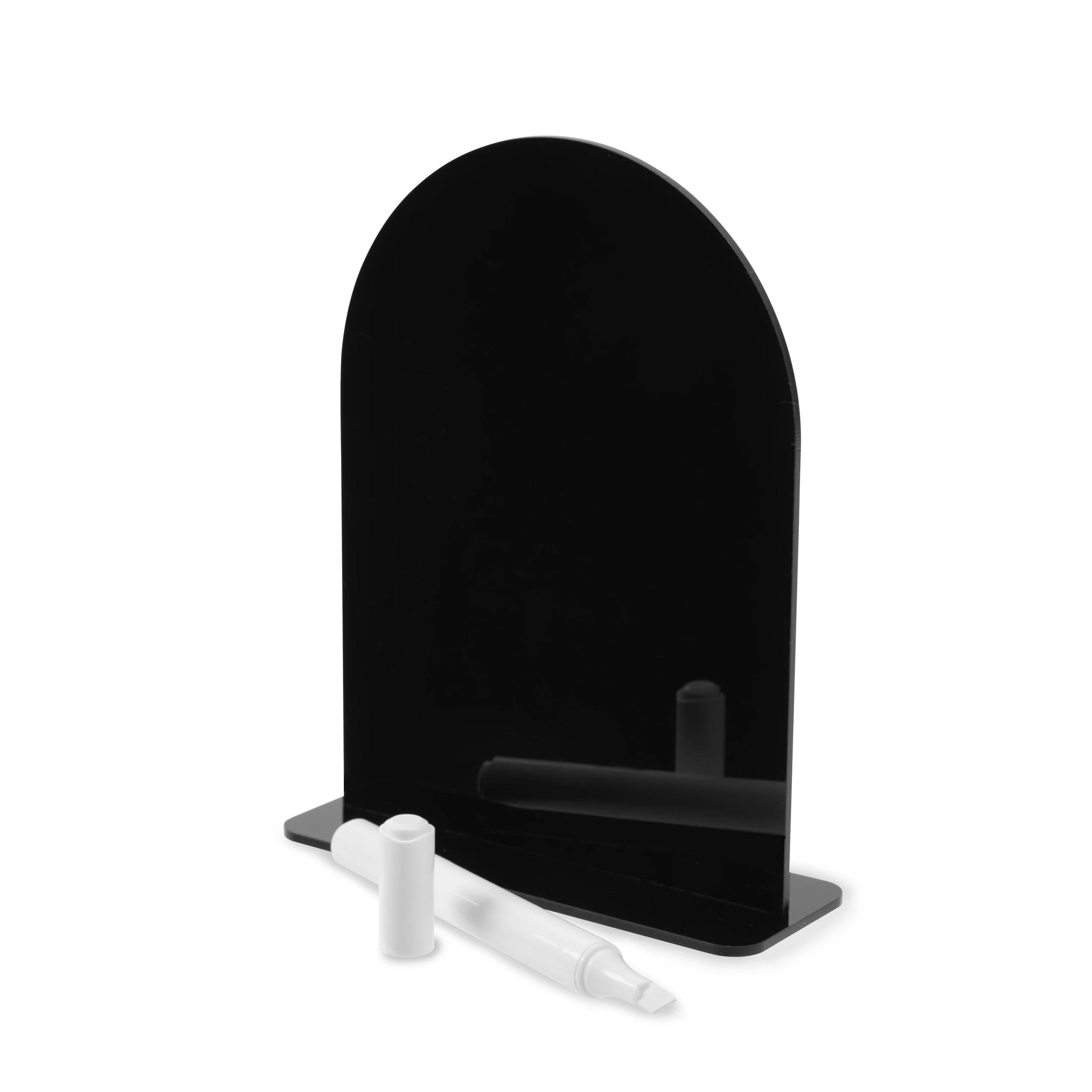 5 4 Piece Black Arch Acrylic Tabletop Sign, 5 of 9