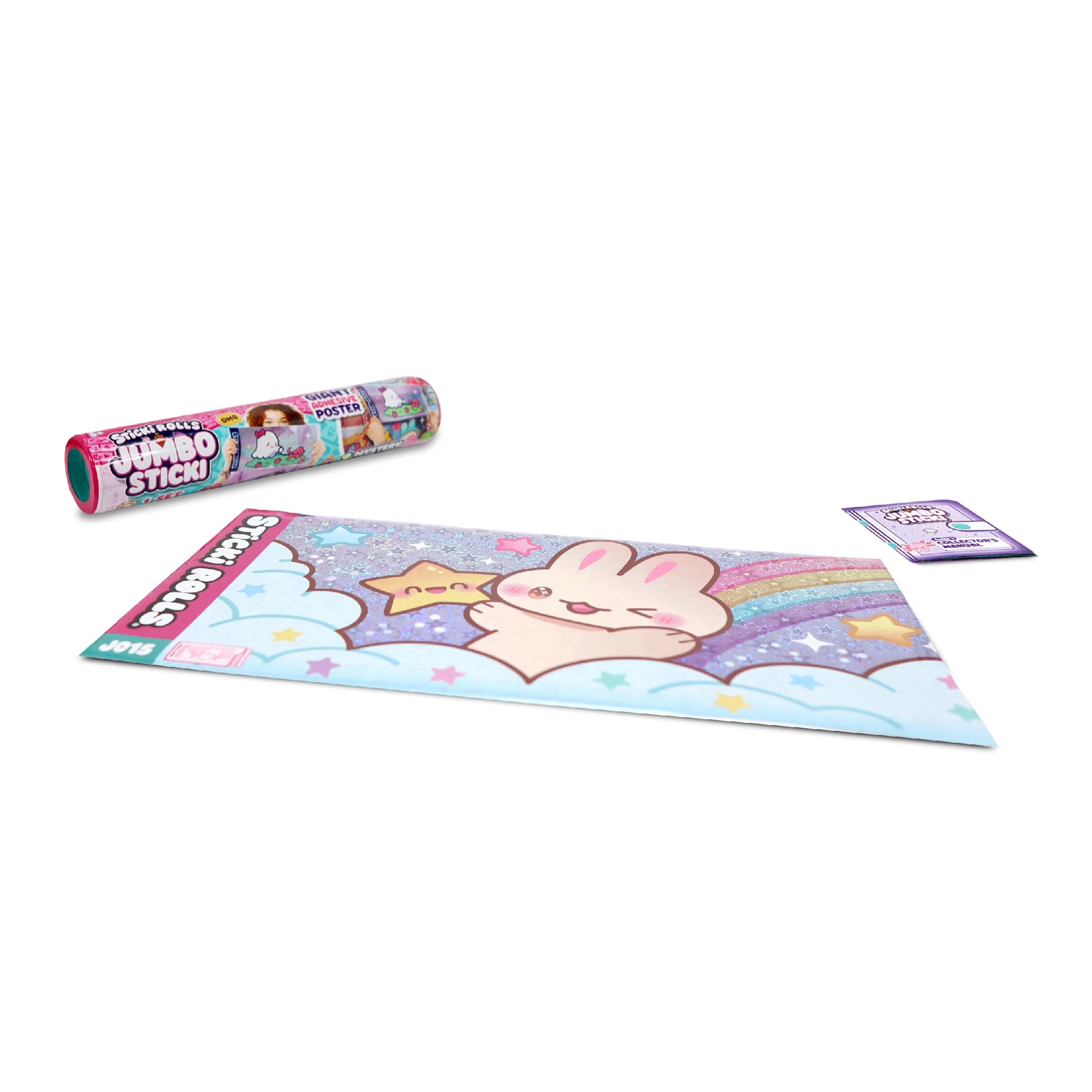 2 Sticki Rolls Jumbo Sticker Capsule Tube - Multi, 2 of 7