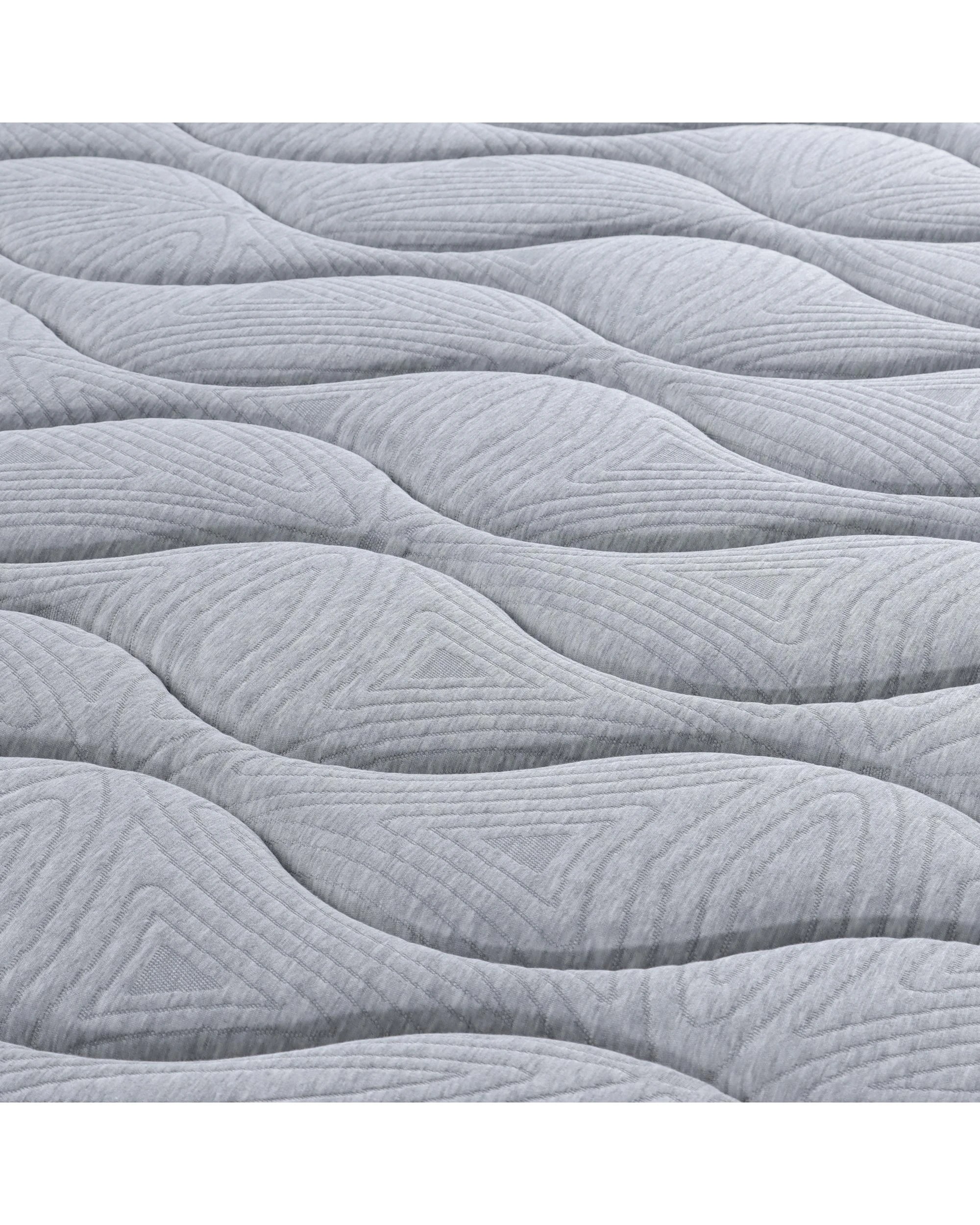 5 Kodu Luxury Eurotop Pocket Spring Mattress King - King Bed - Grey, 5 of 9