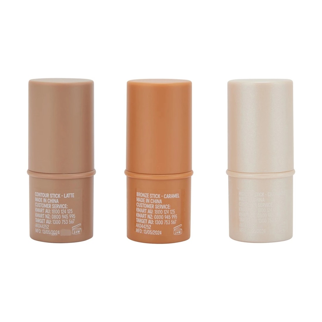 7 OXX Cosmetics 3 Piece Mini Contour Kit - Latte, Champagne and Caramel, 7 of 8