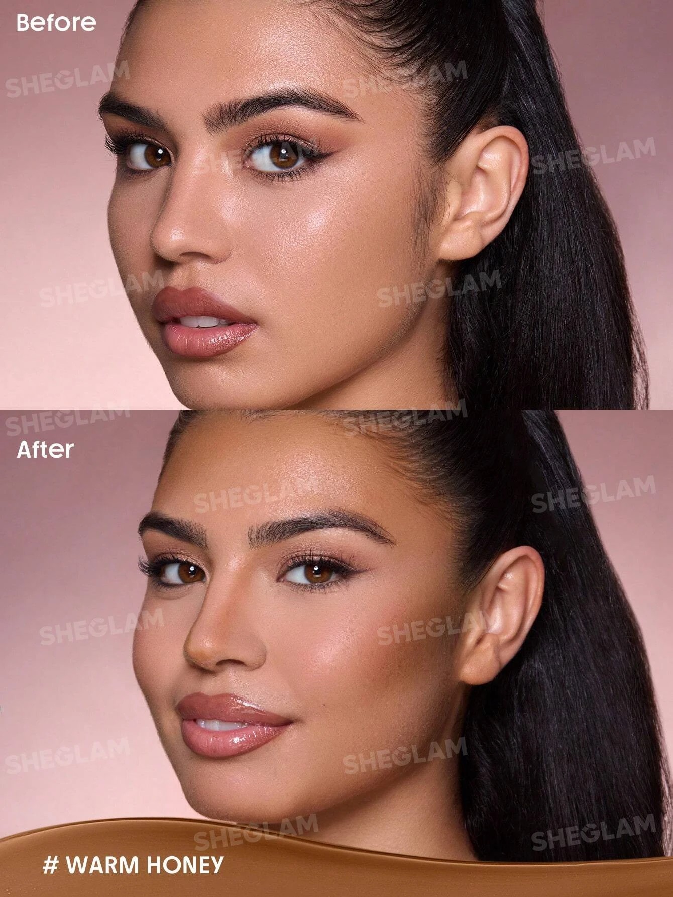 3 SHEGLAM Buttery Buff Contour & Bronzer Stick - Warm Honey, 3 of 8