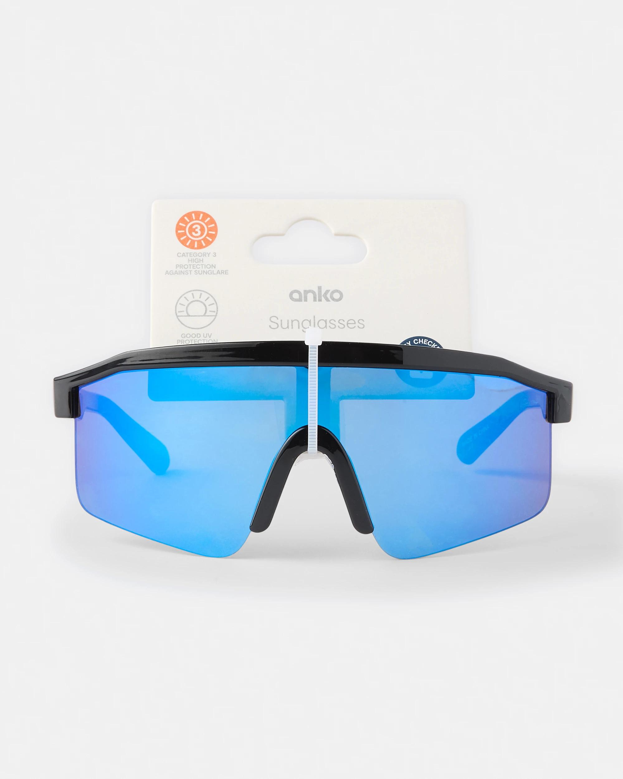 5 Sports Wrap Sunglasses Black, 5 of 5