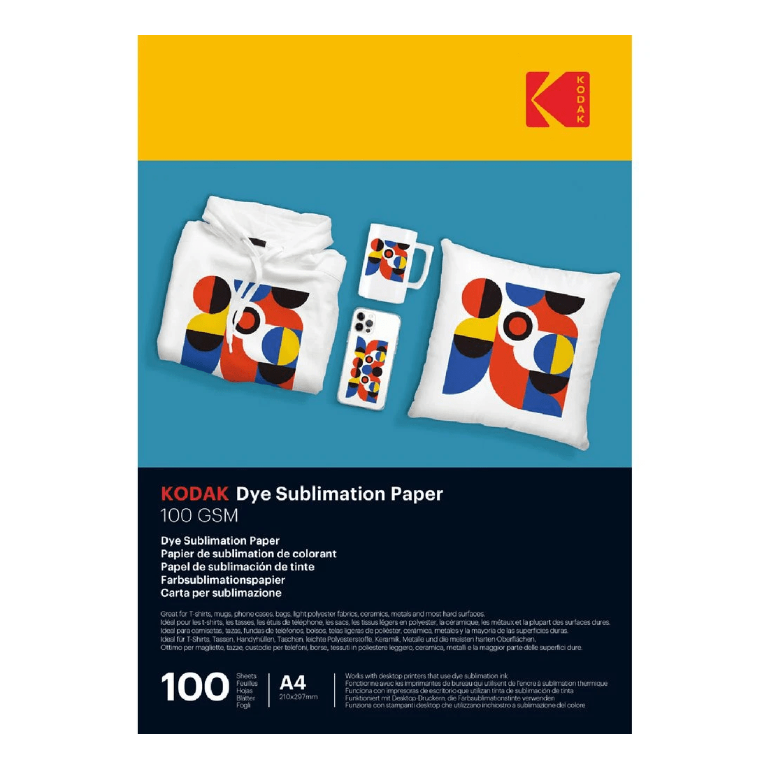 1 Kodak Premium Sublimation Paper 100 Pack, 1 of 1