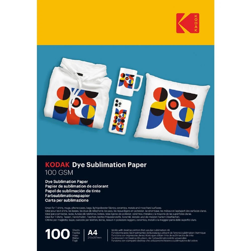 1 Kodak Premium Sublimation Paper 100 Pack, 1 of 1
