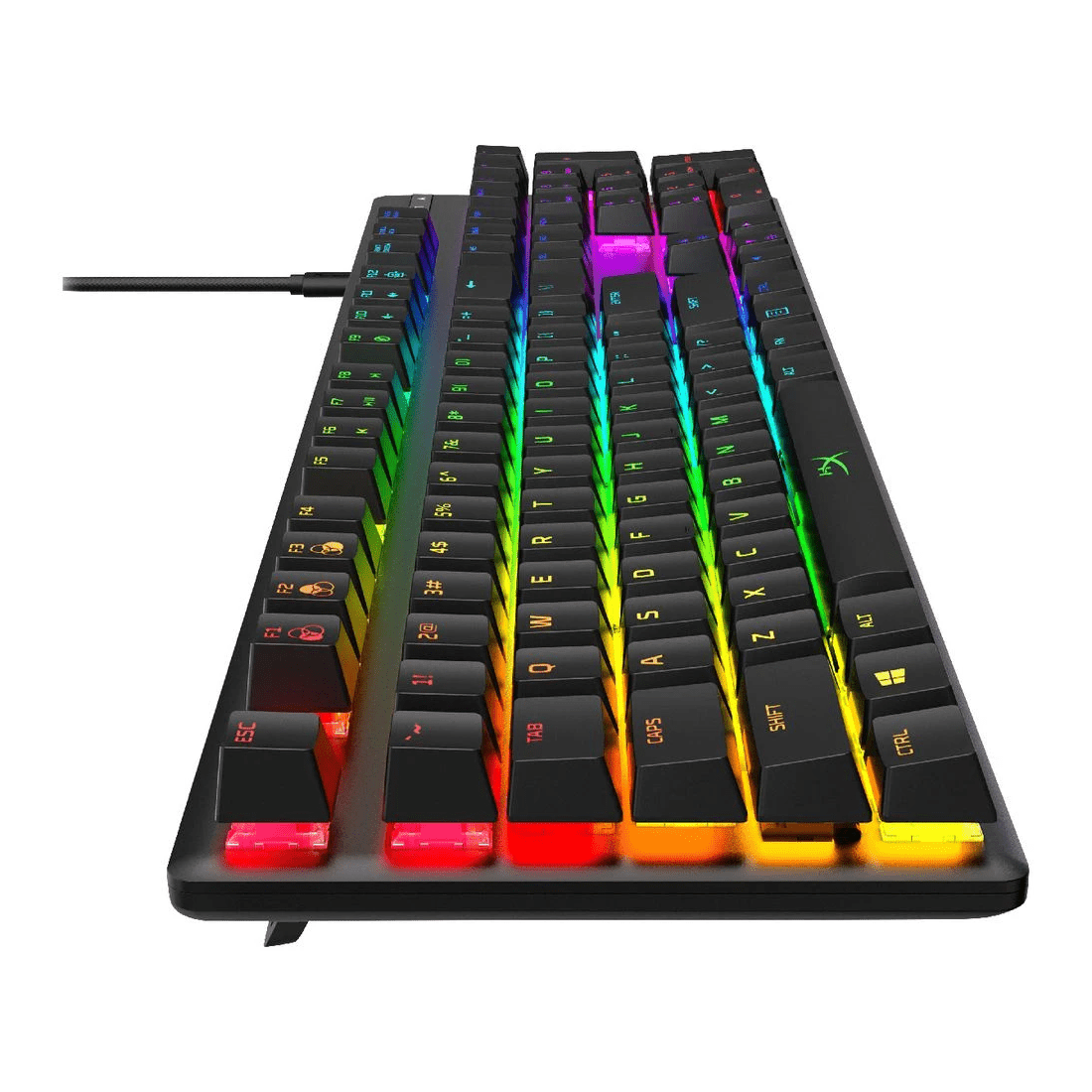 4 HyperX Alloy Origins Mechanical Keyboard HX Red Switch, 4 of 10