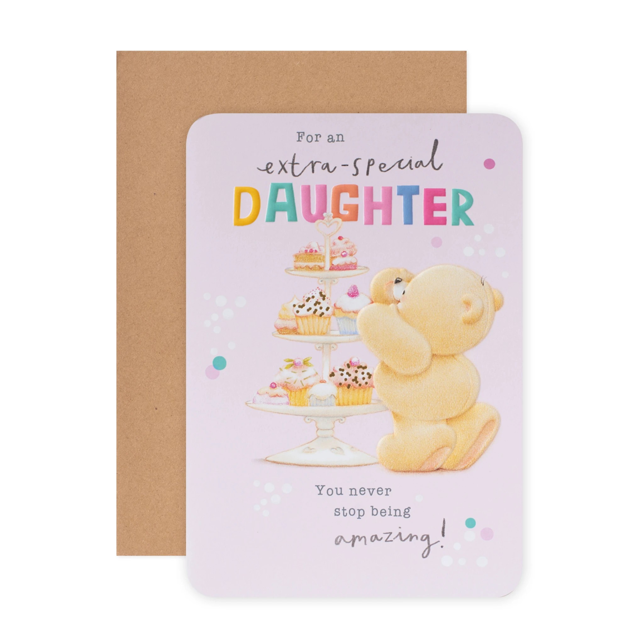 1 Hallmark Forever Friends Birthday Card for Daughter - Extra-Special and Amazing, 1 of 3