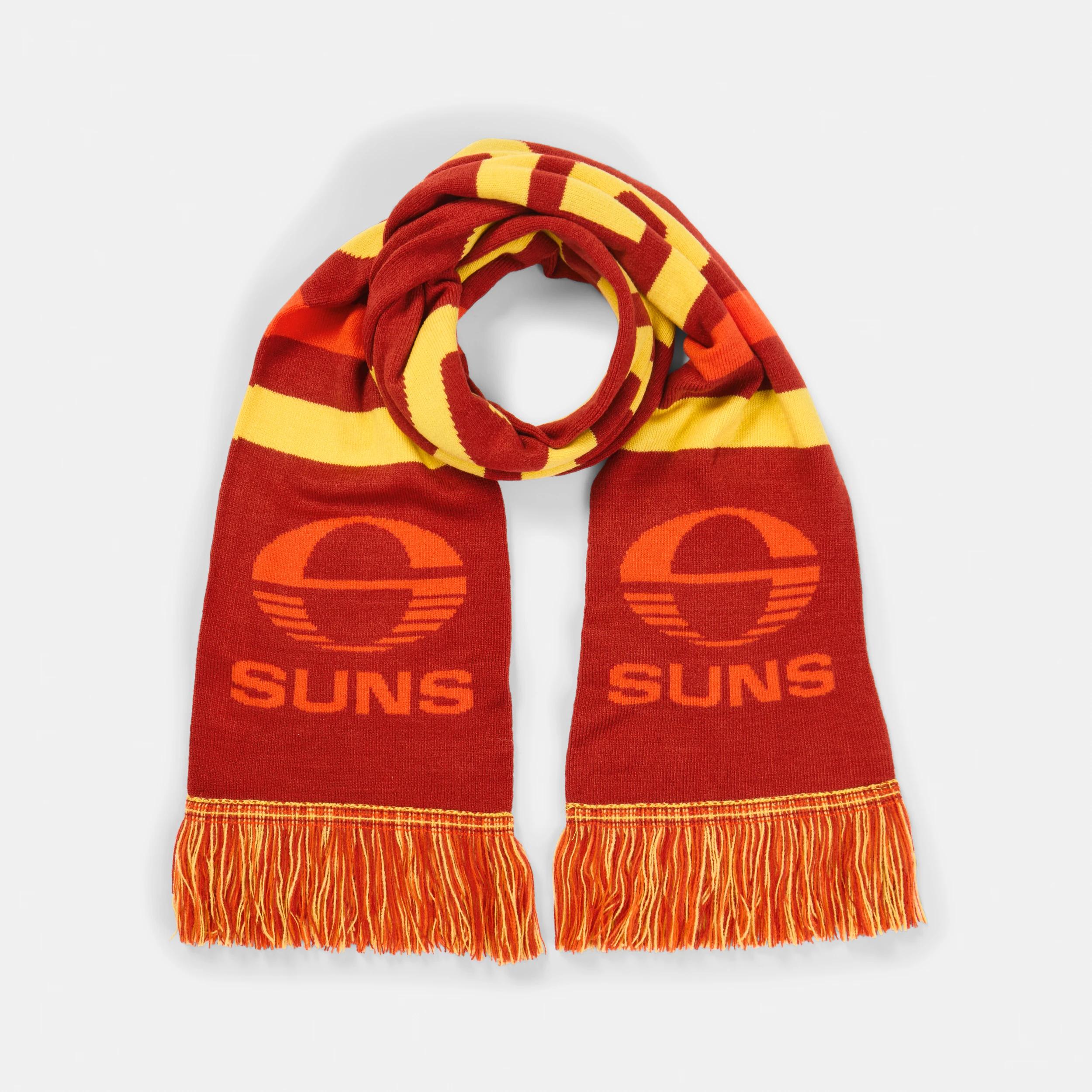 2 Official AFL Adult Scarf Gc Suns, 2 of 4