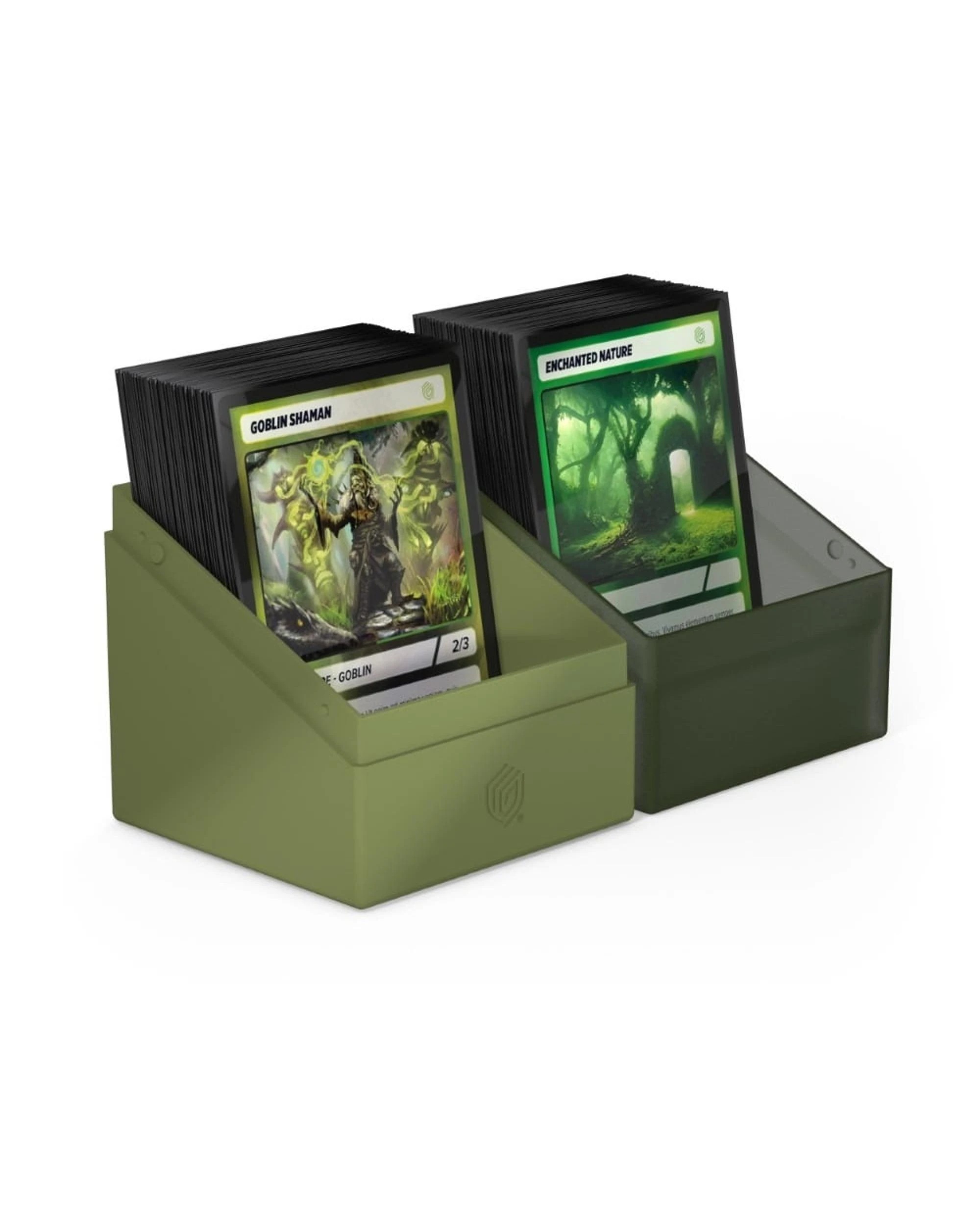 3 Ultimate Guard Boulder 100+ Katana: The Shogun's Journey Suirei Deck Box - Green, 3 of 4