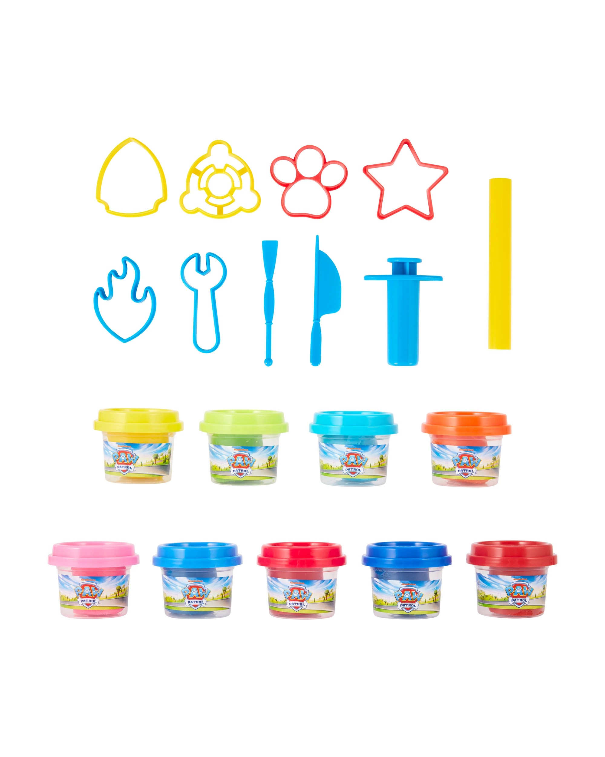 2 Nickelodeon PAW Patrol 19 Piece Dough and Stencil Set, 2 of 5