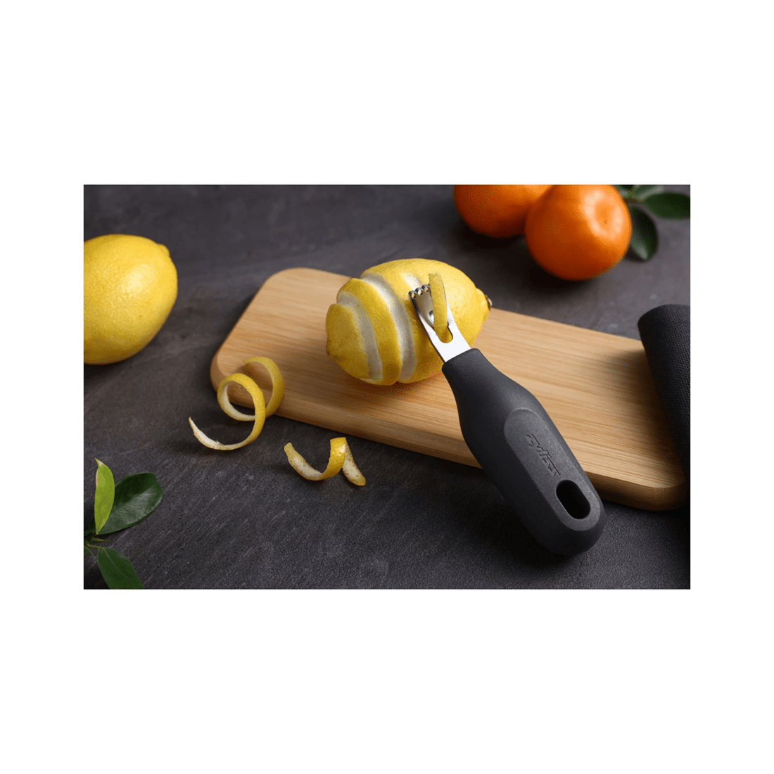 3 Zyliss 2-in-1 Citrus Zester And Grater Stainless Steel Easy Grip For Zesting
 - Black, 3 of 7