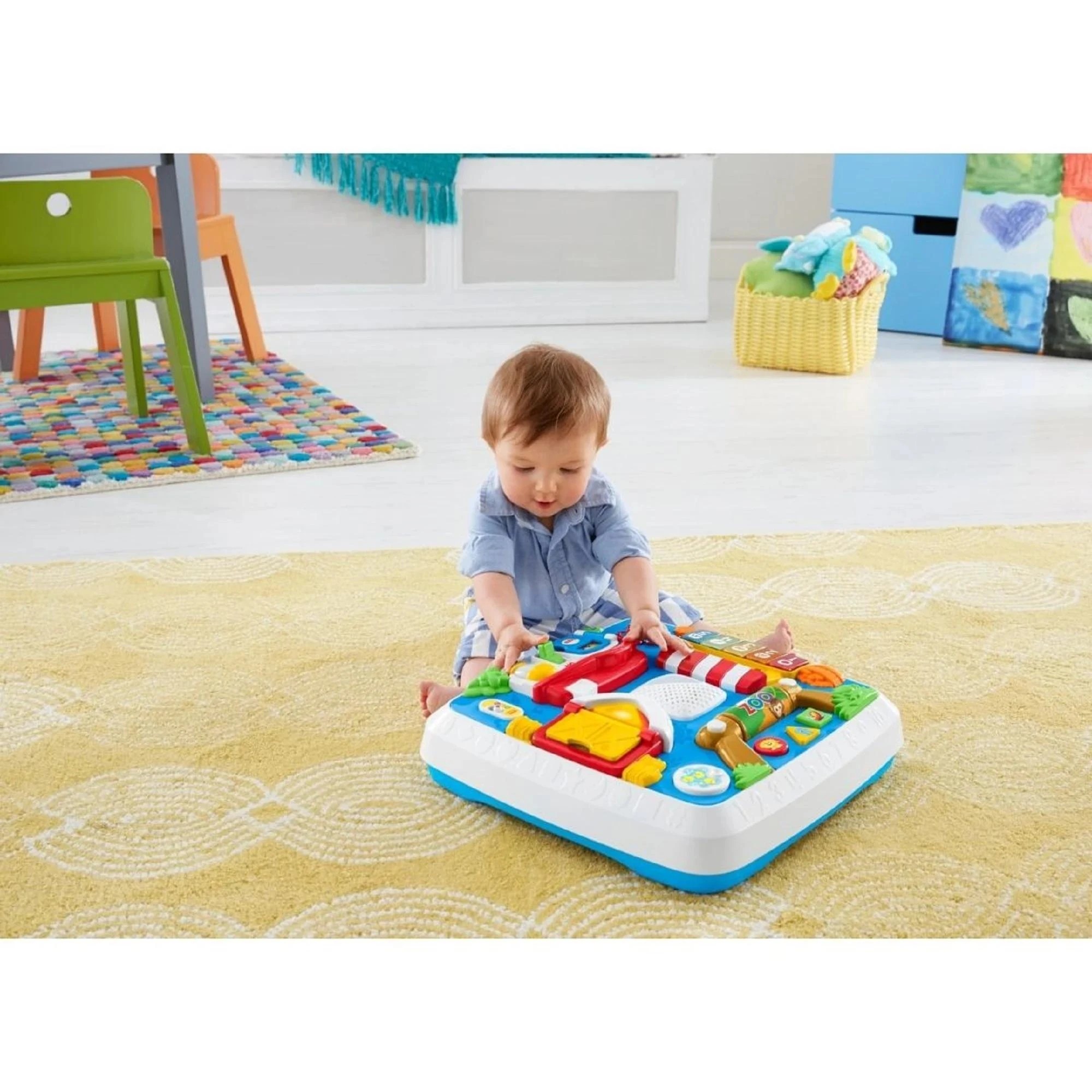 7 Fisher-Price Laugh & Learn Around the Town Learning Table - White, 7 of 8