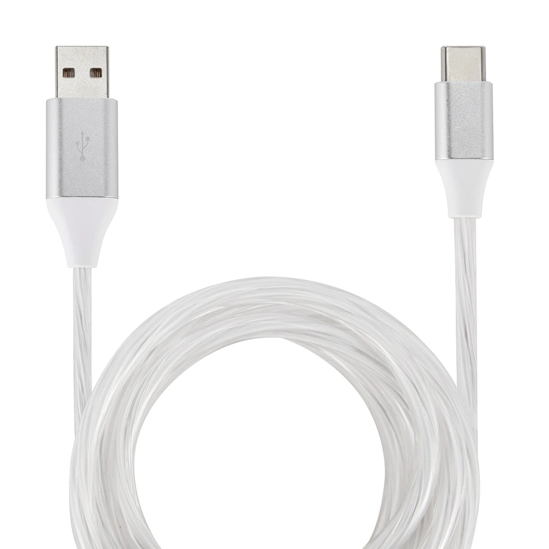 1 USB-A to USB-C 1m Cable with Light - Multi, 1 of 5