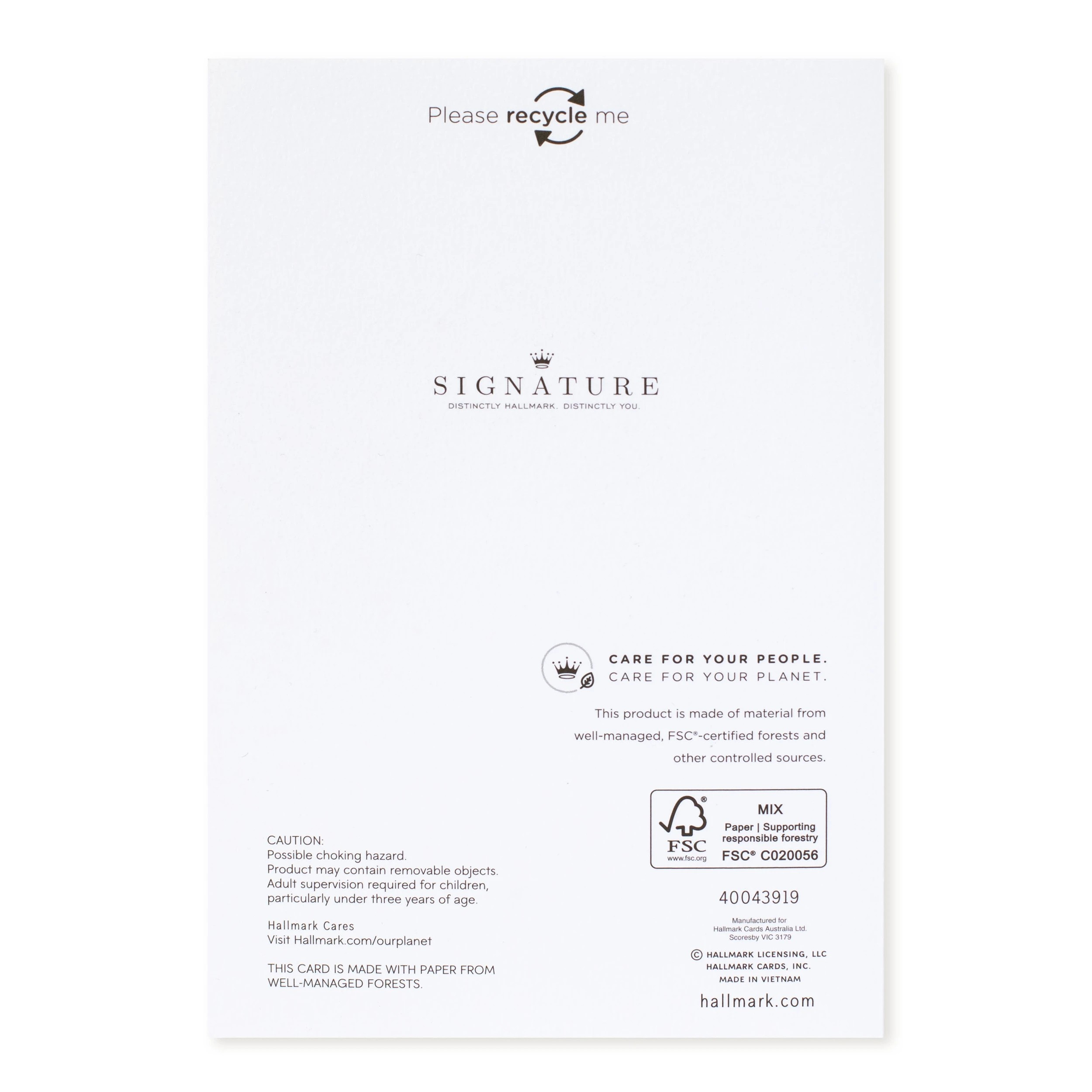 4 Hallmark Christmas Card - Signature Joy Wreath, 4 of 4