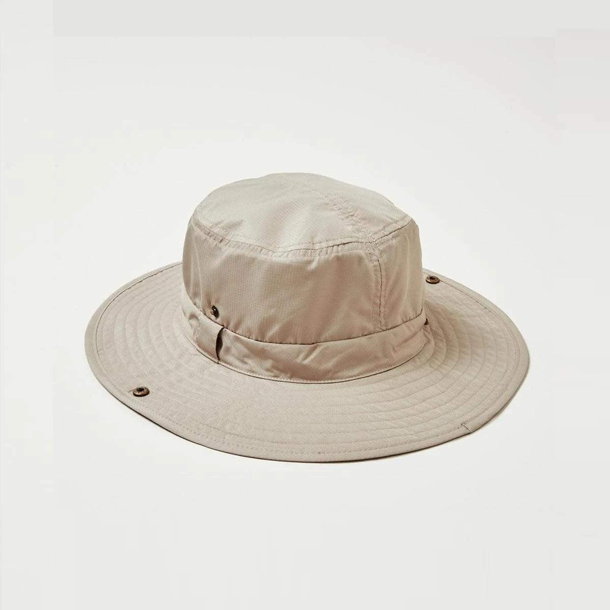 1 Wide Brim Fabric Hat Stone, 1 of 7